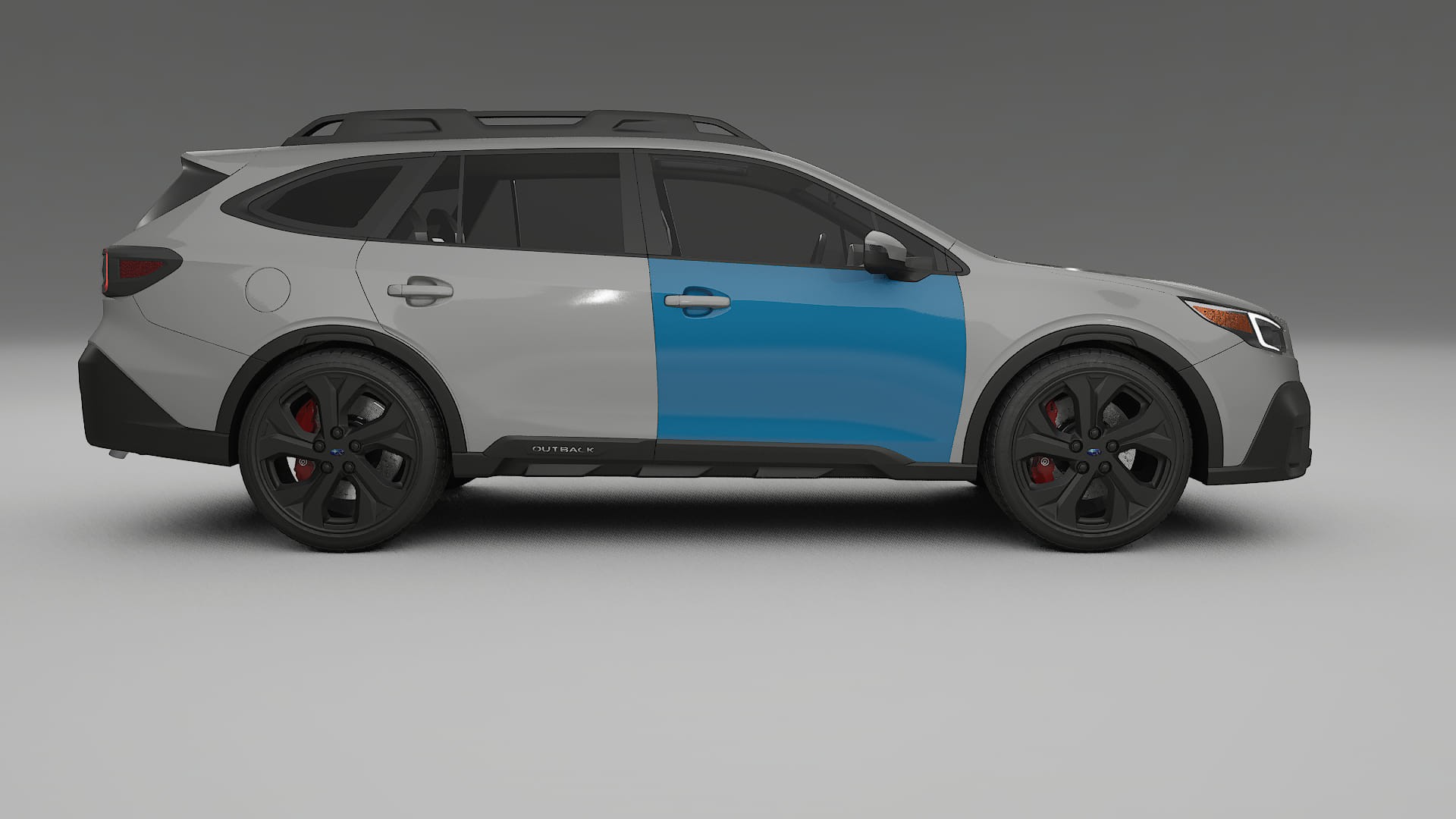 Film de Protection de Peinture Subaru Outback VI BS prefacelift | Kit Complet Pré-découpé CrystalGuard TPU Transparent