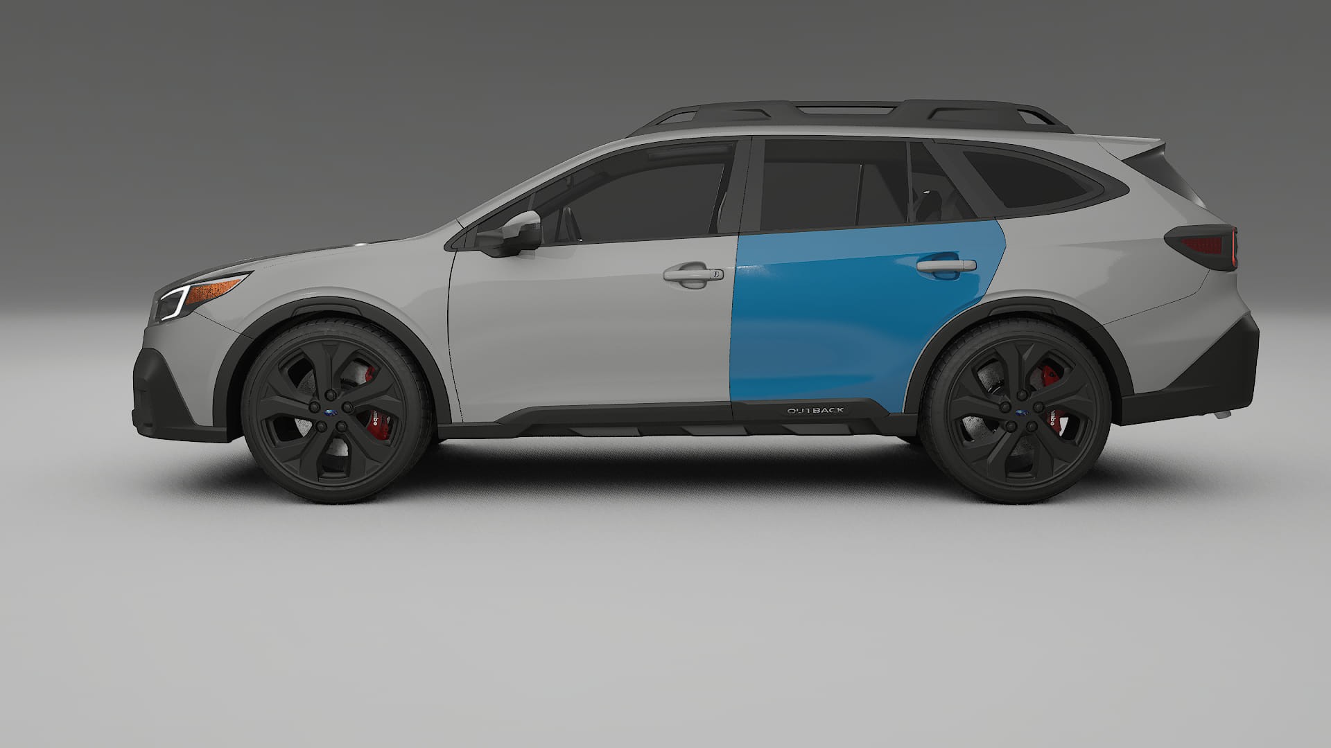 Film de Protection de Peinture Subaru Outback VI BS prefacelift | Kit Complet Pré-découpé CrystalGuard TPU Transparent