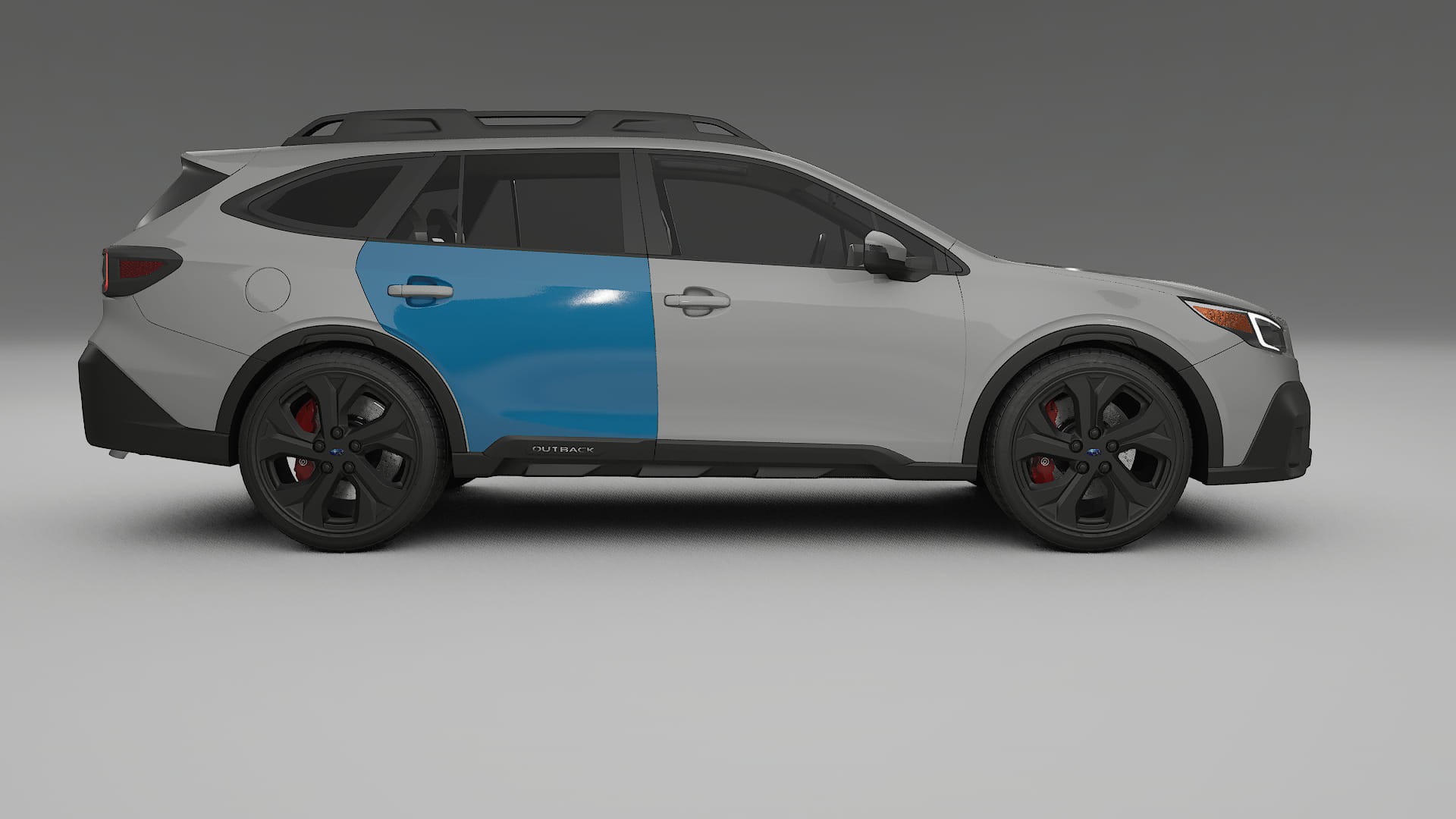 Film de Protection de Peinture Subaru Outback VI BS prefacelift | Kit Complet Pré-découpé CrystalGuard TPU Transparent