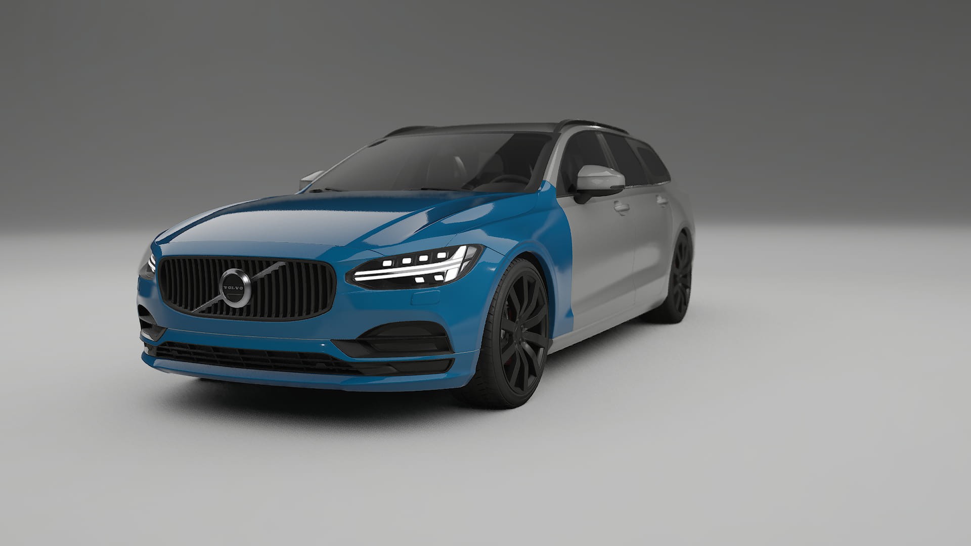 Film de Protection de Peinture Volvo V90 P5 | Kit Complet Pré-découpé CrystalGuard TPU Transparent