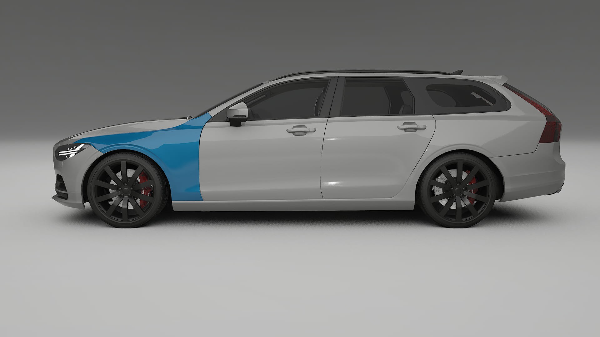 Film de Protection de Peinture Volvo V90 P5 | Kit Complet Pré-découpé CrystalGuard TPU Transparent