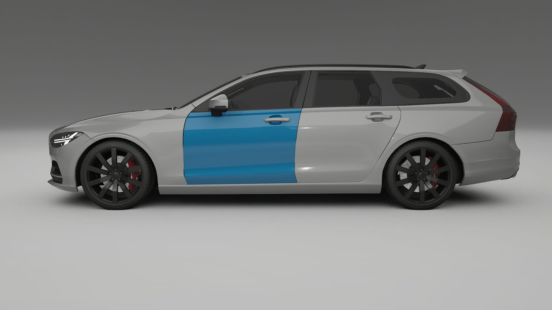 Film de Protection de Peinture Volvo V90 P5 | Kit Complet Pré-découpé CrystalGuard TPU Transparent