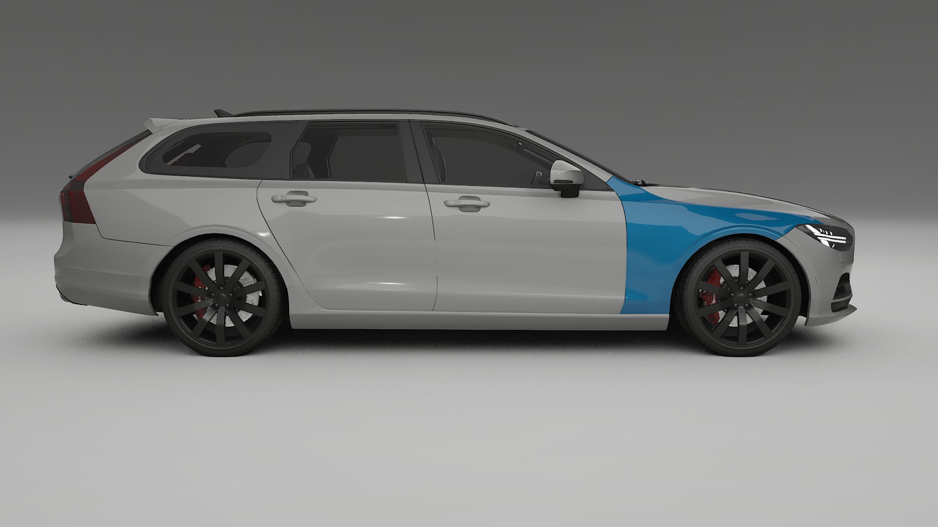 Film de Protection de Peinture Volvo V90 P5 | Kit Complet Pré-découpé CrystalGuard TPU Transparent