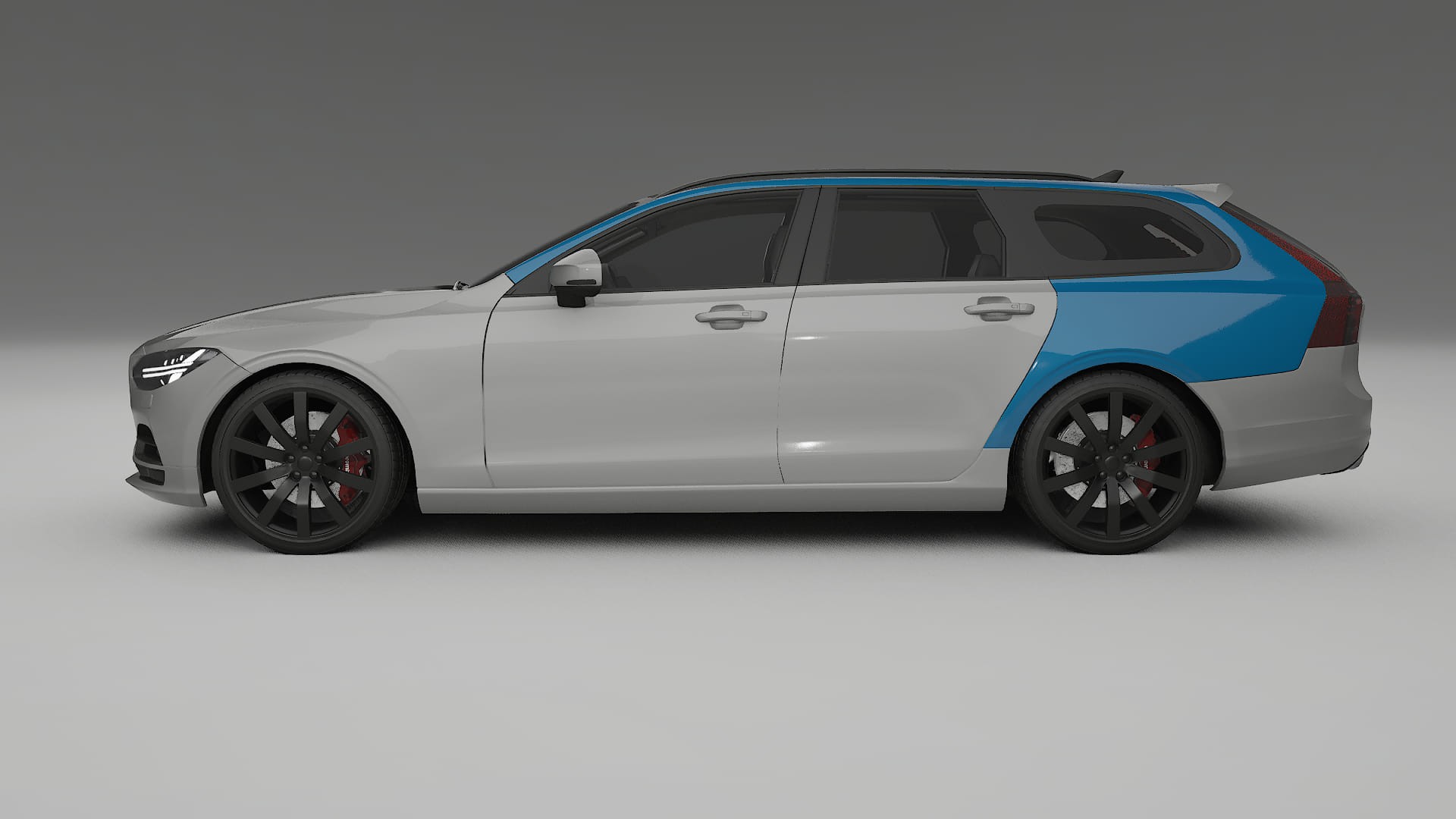 Film de Protection de Peinture Volvo V90 P5 | Kit Complet Pré-découpé CrystalGuard TPU Transparent