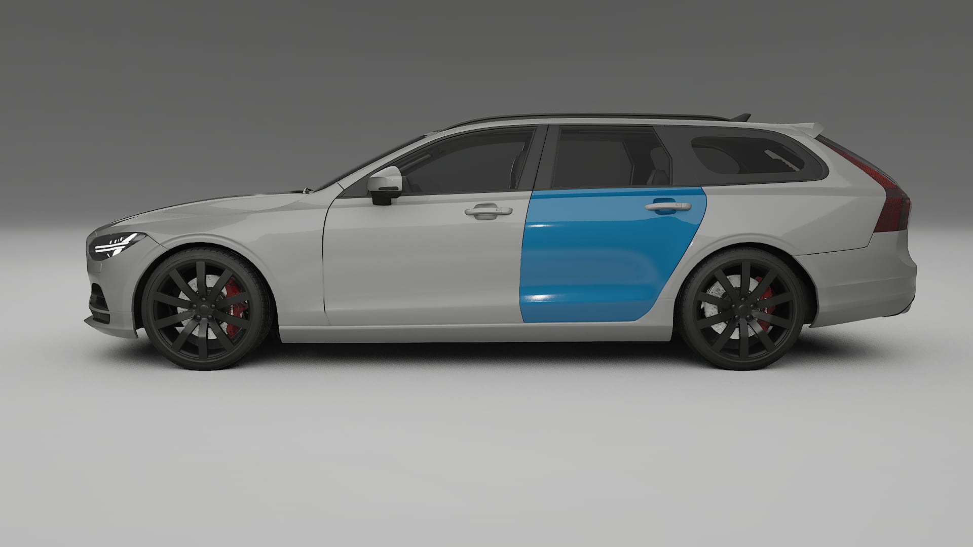 Film de Protection de Peinture Volvo V90 P5 | Kit Complet Pré-découpé CrystalGuard TPU Transparent