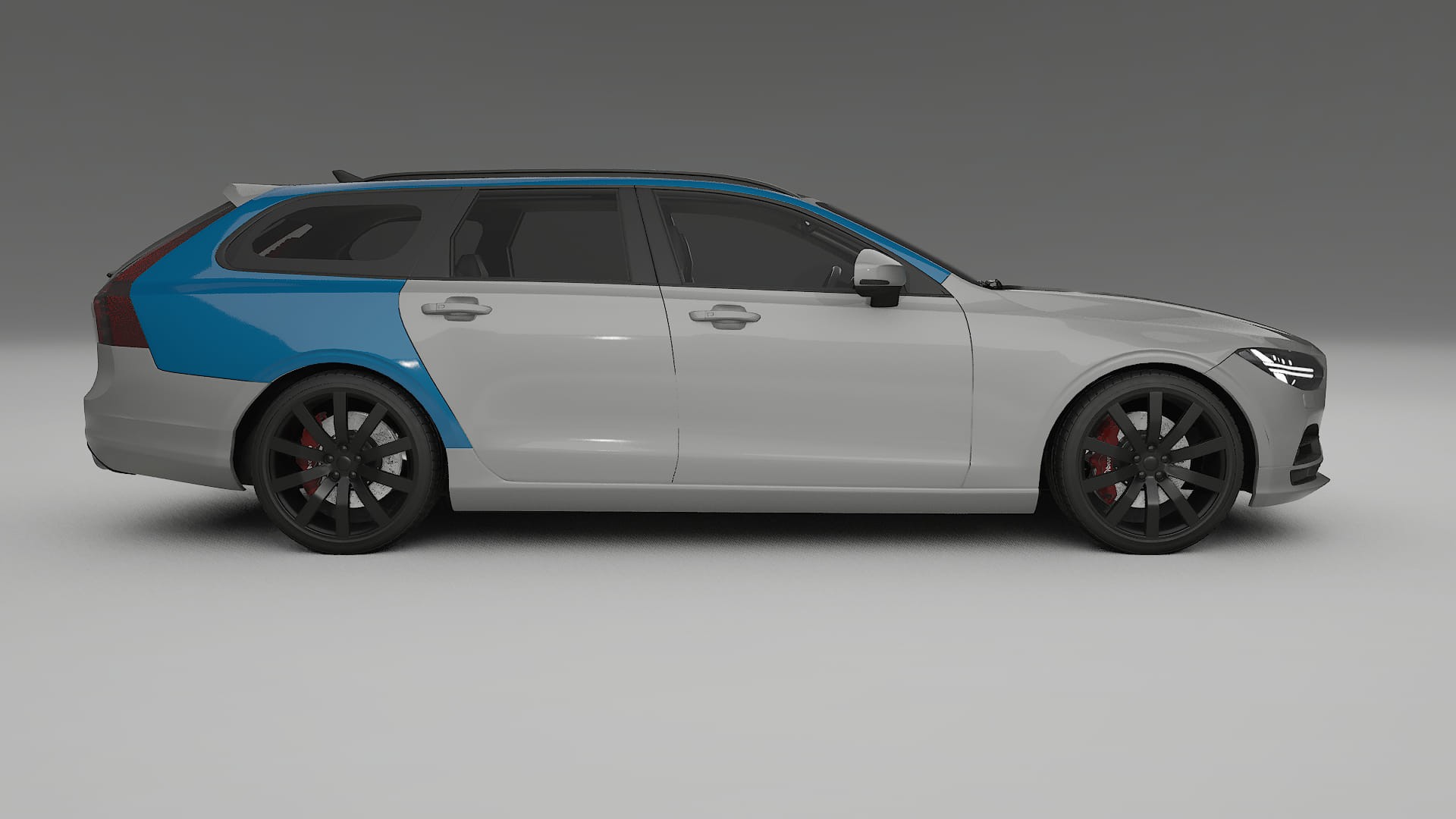 Film de Protection de Peinture Volvo V90 P5 | Kit Complet Pré-découpé CrystalGuard TPU Transparent