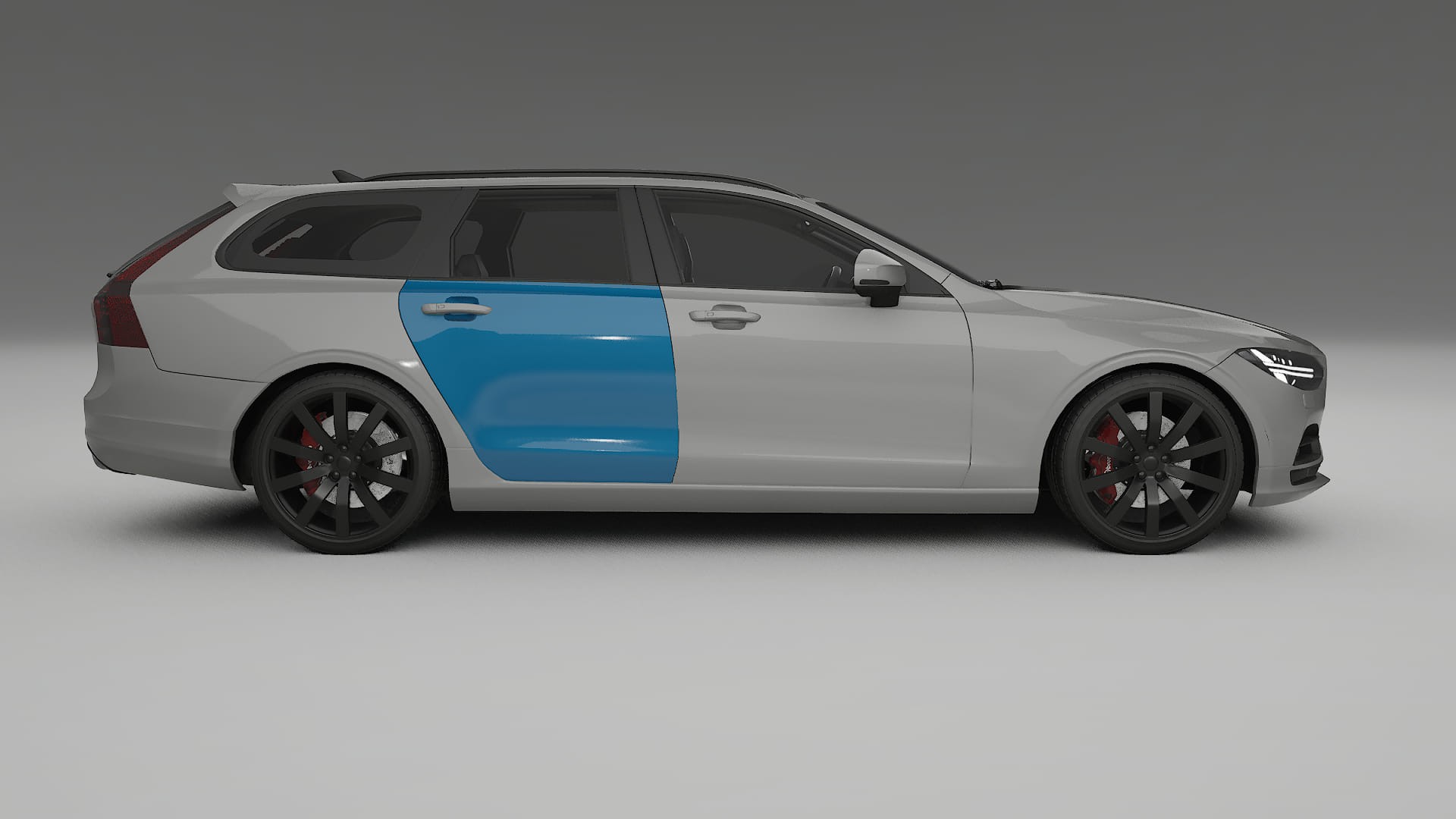 Film de Protection de Peinture Volvo V90 P5 | Kit Complet Pré-découpé CrystalGuard TPU Transparent