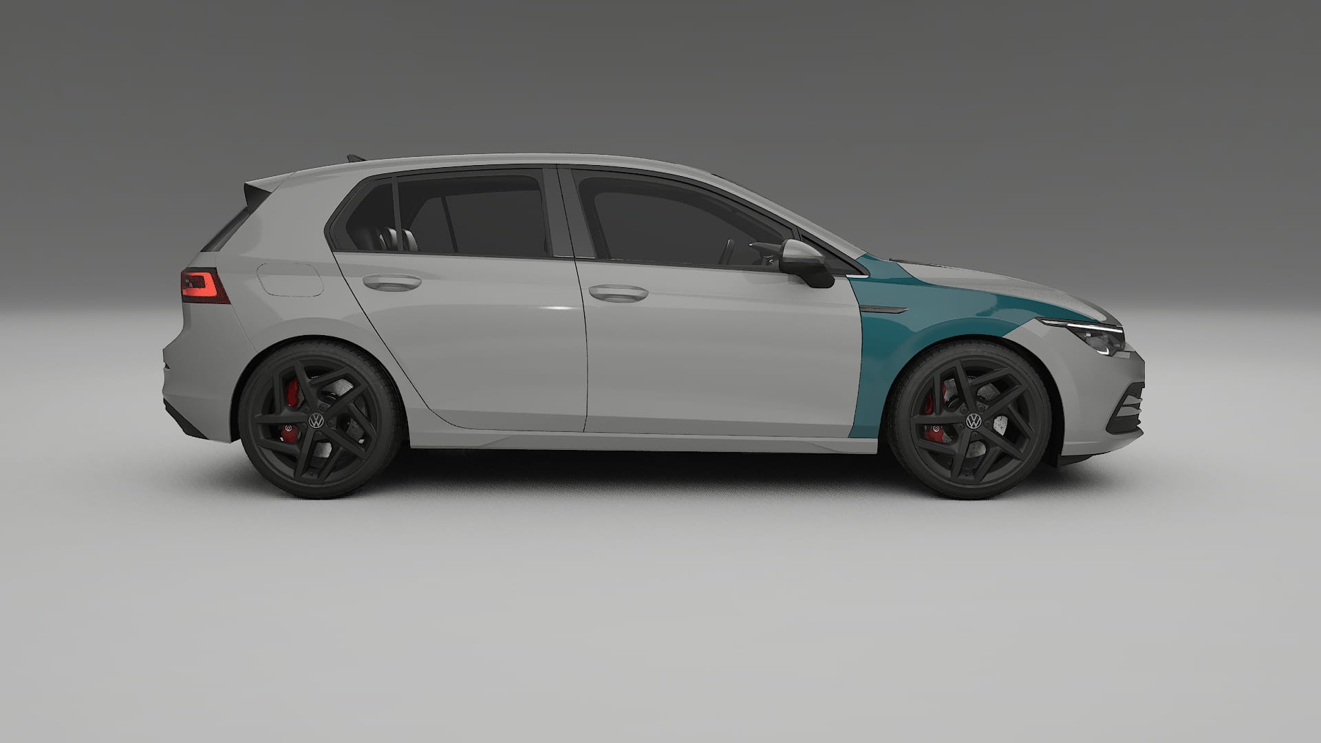 Film de Protection de Peinture VW Golf Mk8 | Kit Complet Pré-découpé CrystalGuard TPU Transparent