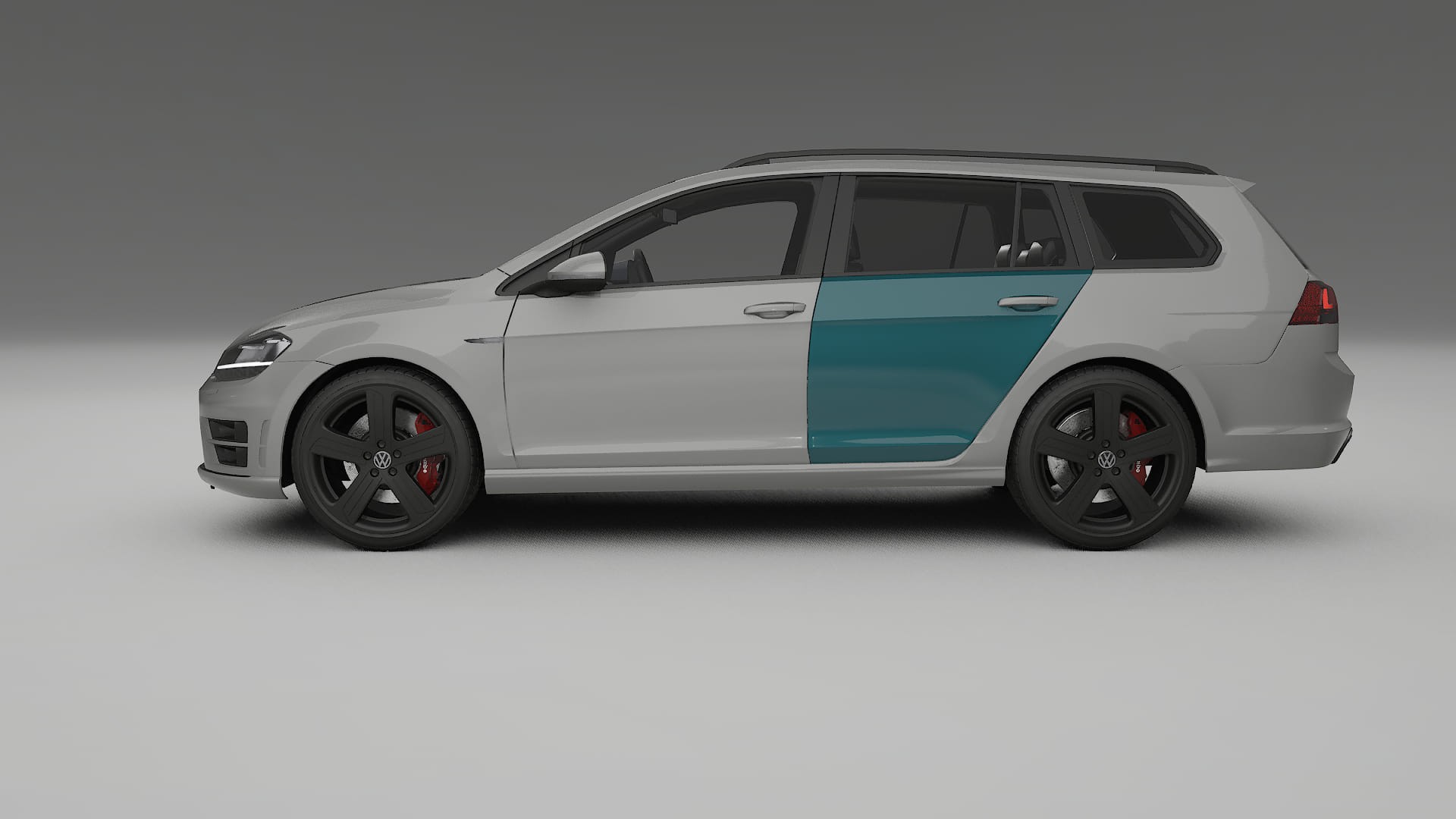 Film de Protection de Peinture VW Golf Variant Mk7 | Kit Complet Pré-découpé CrystalGuard TPU Transparent
