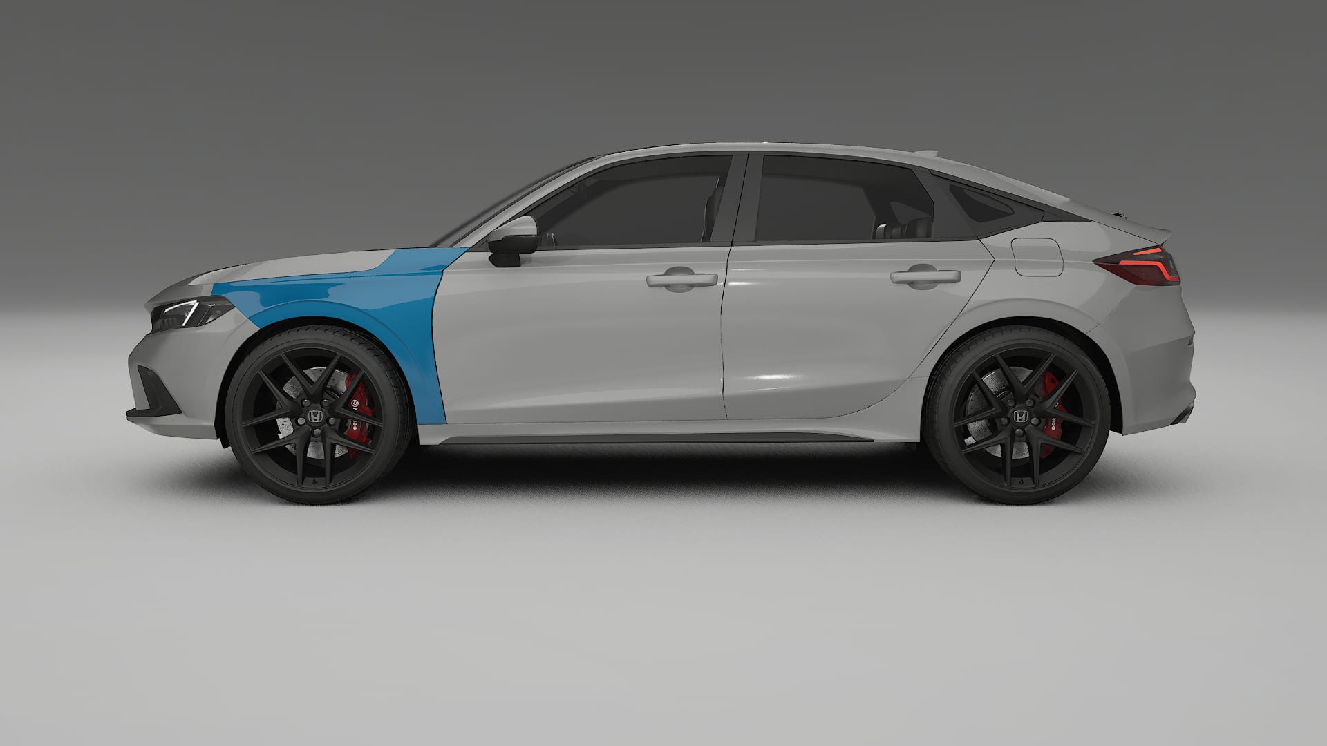 Film de Protection de Peinture Honda Civic berline à hayon | Kit Complet Pré-découpé CrystalGuard TPU Transparent