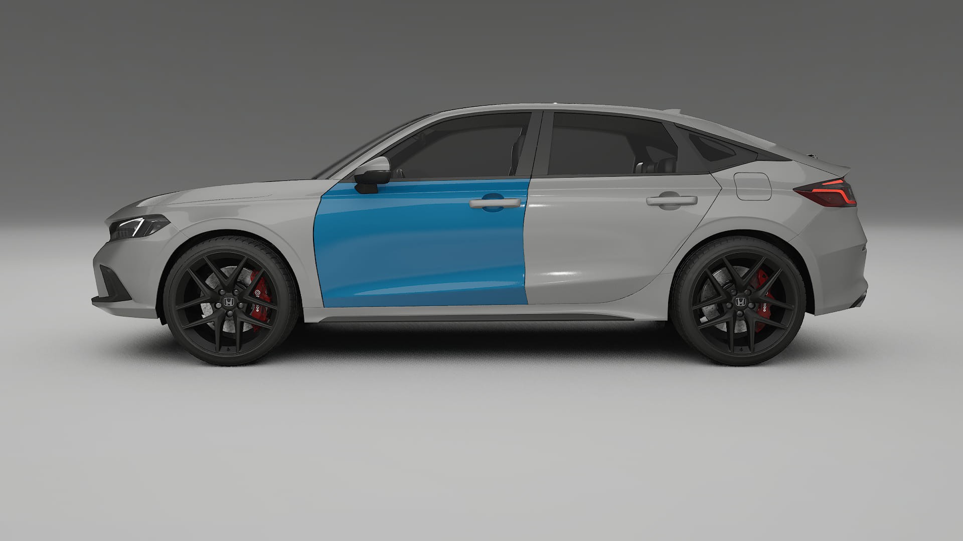 Film de Protection de Peinture Honda Civic berline à hayon | Kit Complet Pré-découpé CrystalGuard TPU Transparent