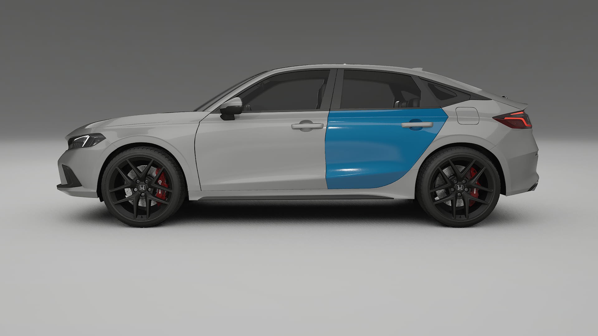 Film de Protection de Peinture Honda Civic berline à hayon | Kit Complet Pré-découpé CrystalGuard TPU Transparent