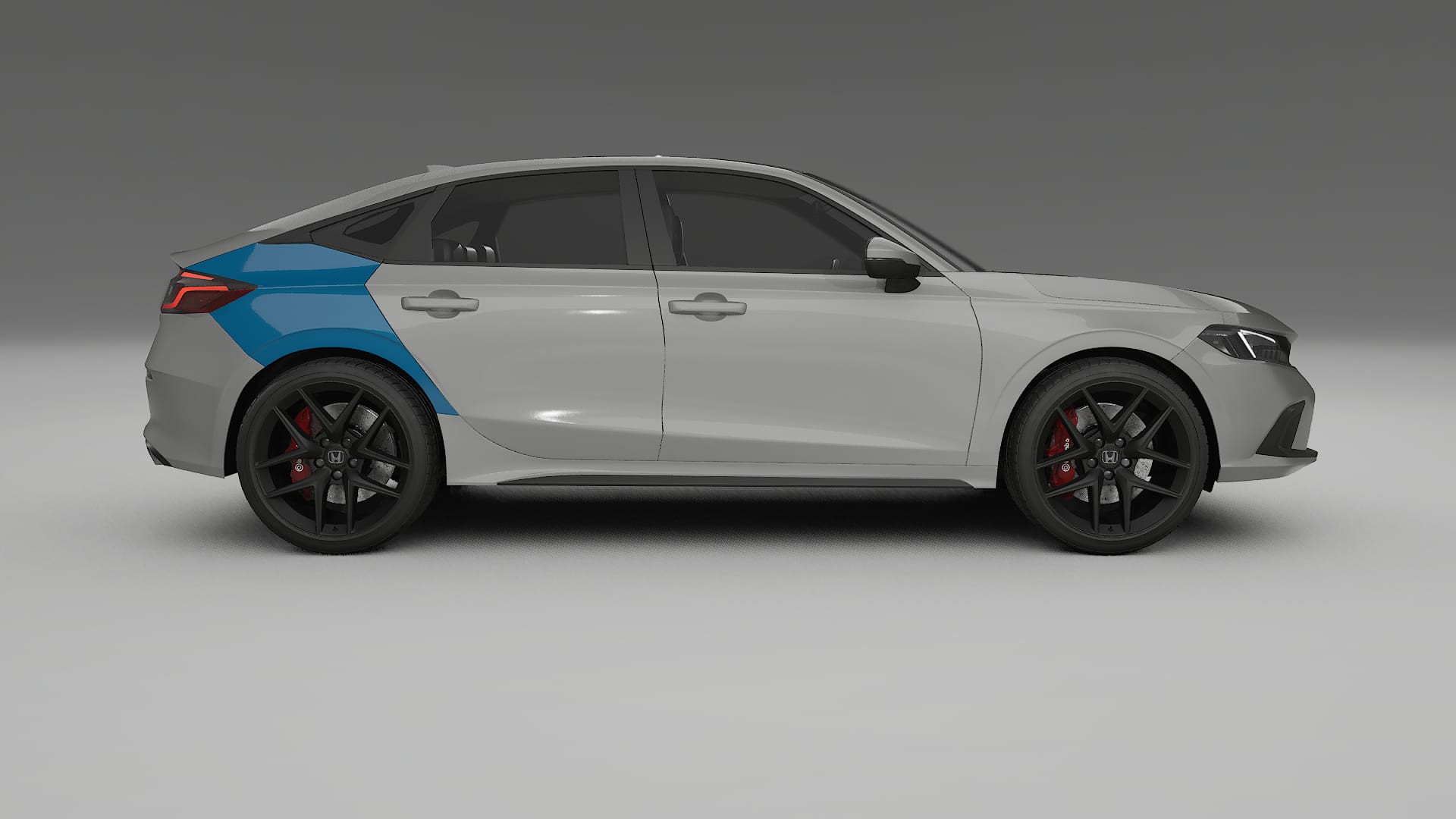 Film de Protection de Peinture Honda Civic berline à hayon | Kit Complet Pré-découpé CrystalGuard TPU Transparent