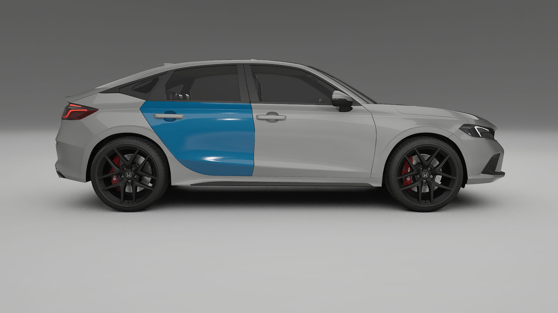 Film de Protection de Peinture Honda Civic berline à hayon | Kit Complet Pré-découpé CrystalGuard TPU Transparent