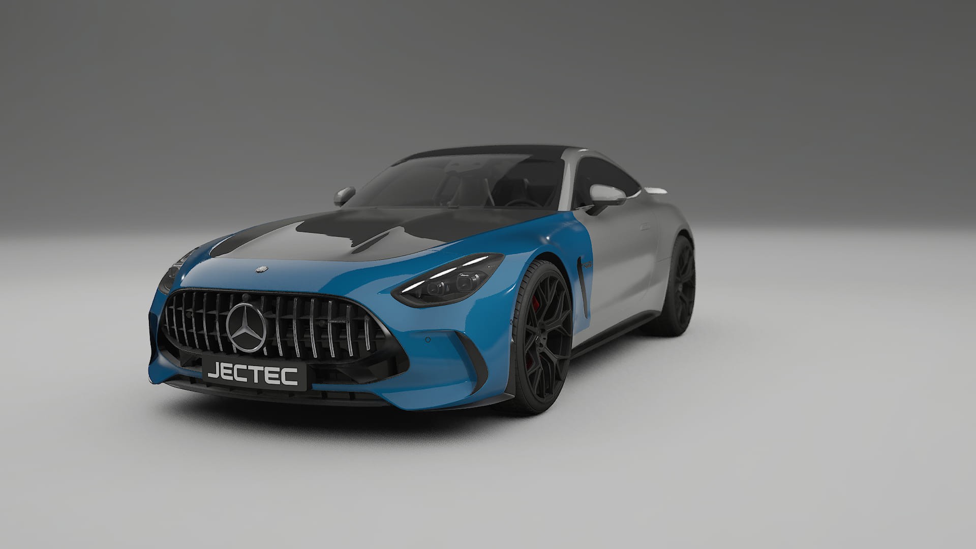 Film de Protection de Peinture Mercedes AMG GT coupé C192 | Kit Avant CrystalGuard avec Capot Carbone