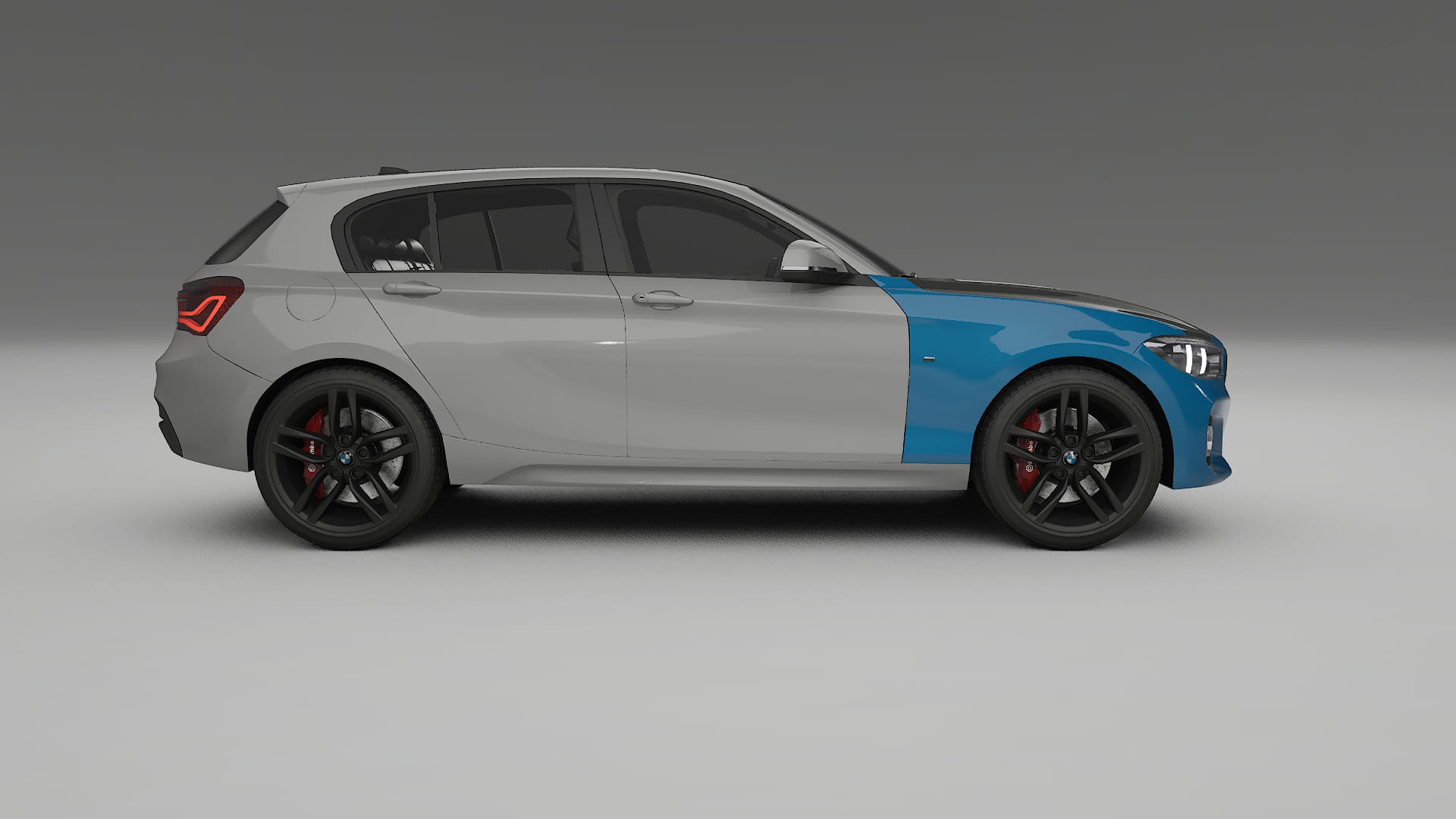 Film de Protection de Peinture BMW 1 F20 facelift | Kit Avant CrystalGuard avec Capot Carbone
