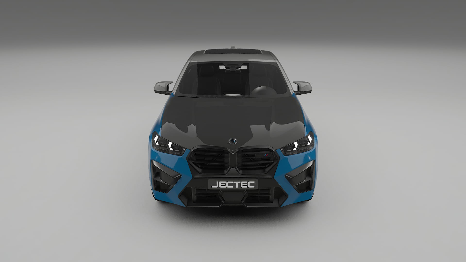 Film de Protection de Peinture BMW X6 F96 Competition | Kit Avant CrystalGuard avec Capot Carbone
