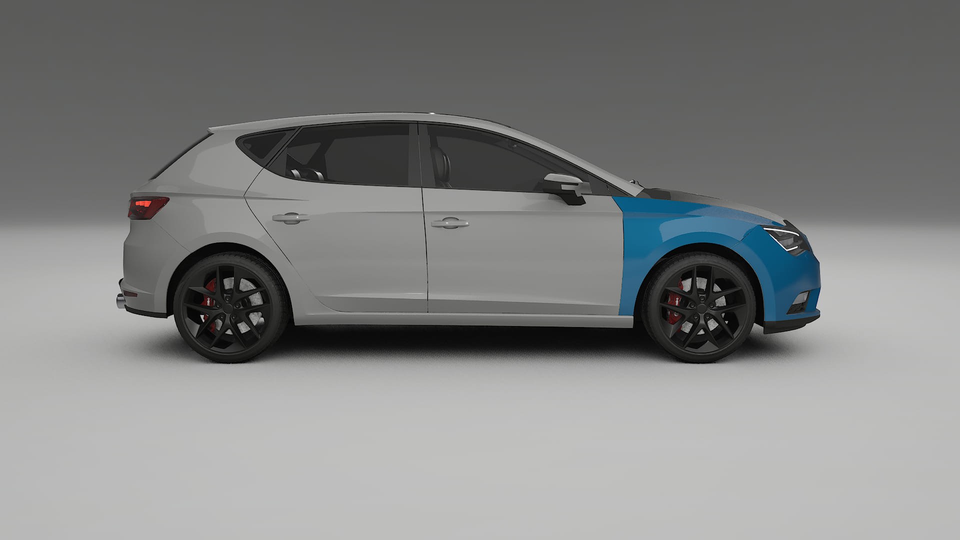 Film de Protection de Peinture Seat Leon FR 5F | Kit Avant CrystalGuard avec Capot Carbone