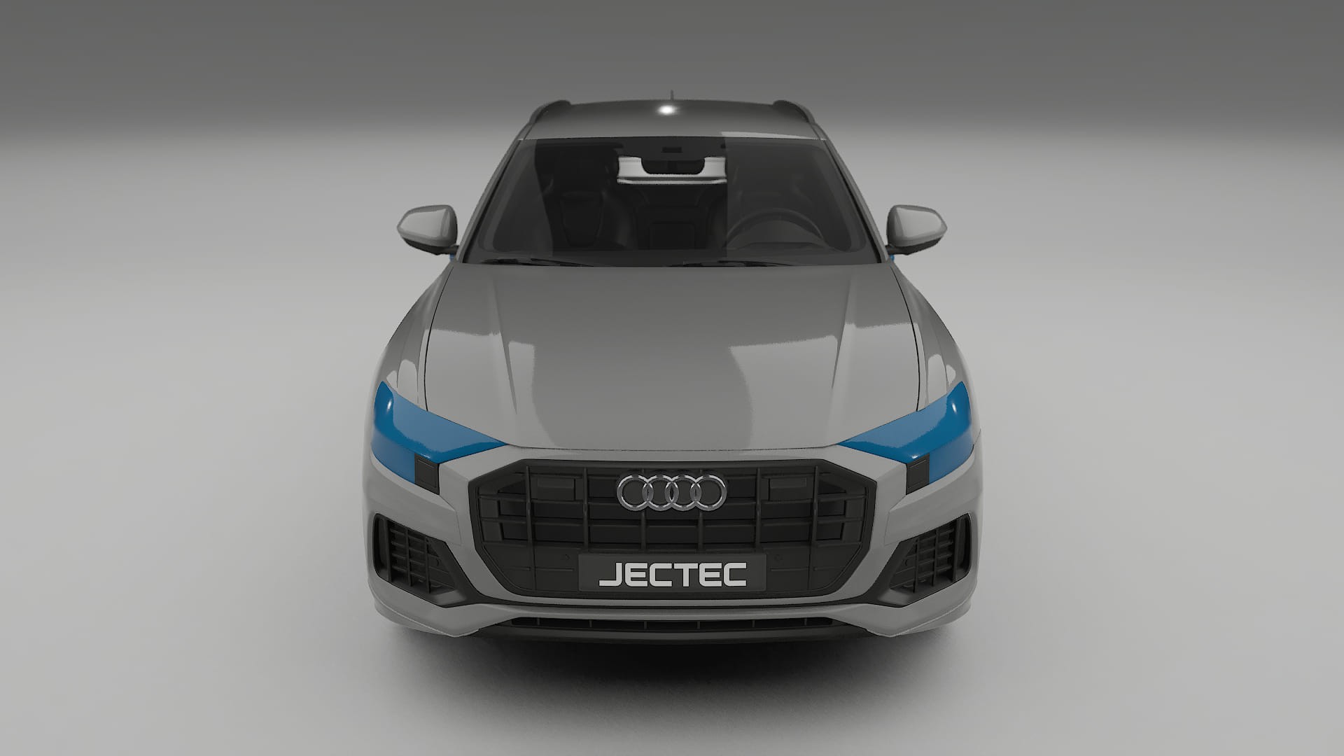 Film de Protection de Peinture Audi Q8 F1 prefacelift pre-LCI | CrystalGuard TPU Transparent PPF Kit de Protection Avant