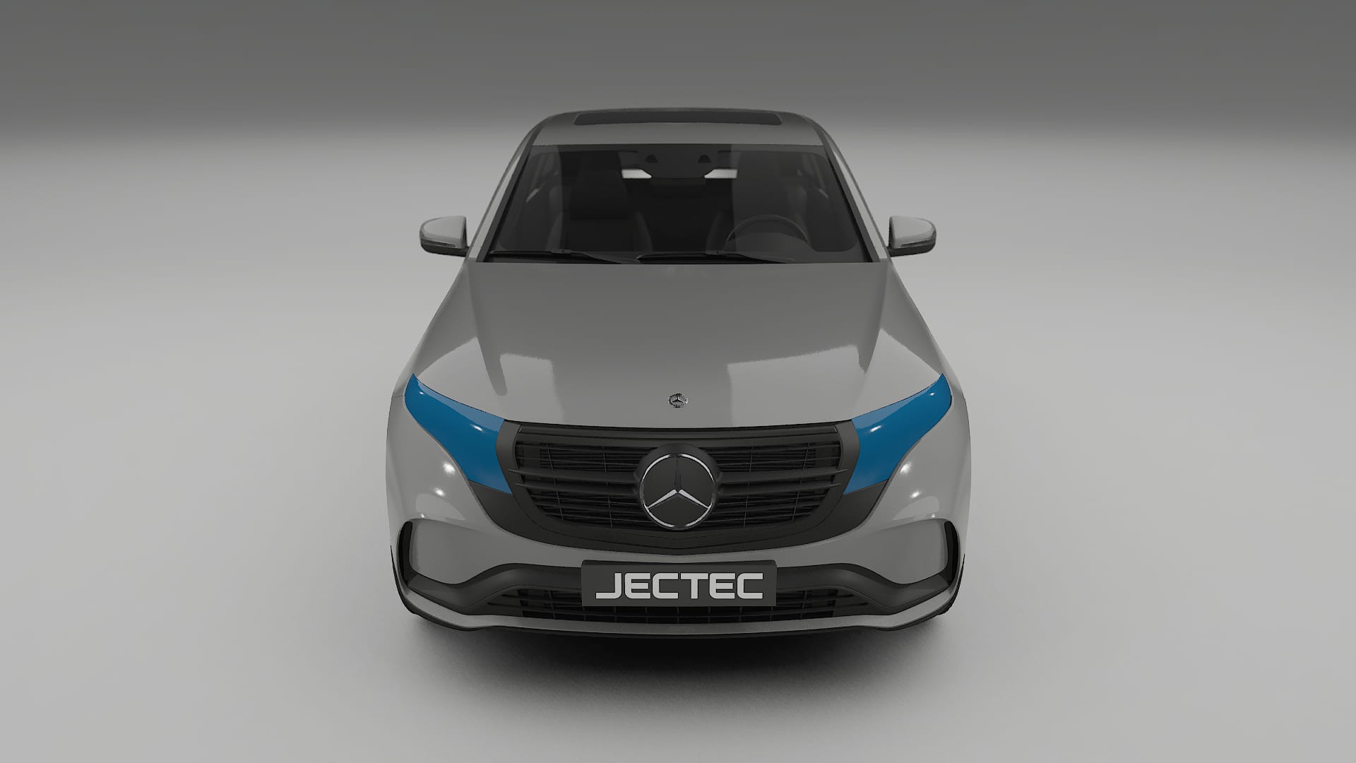 Film de Protection de Peinture Mercedes EQC AMG | CrystalGuard TPU Transparent PPF Kit de Protection Avant