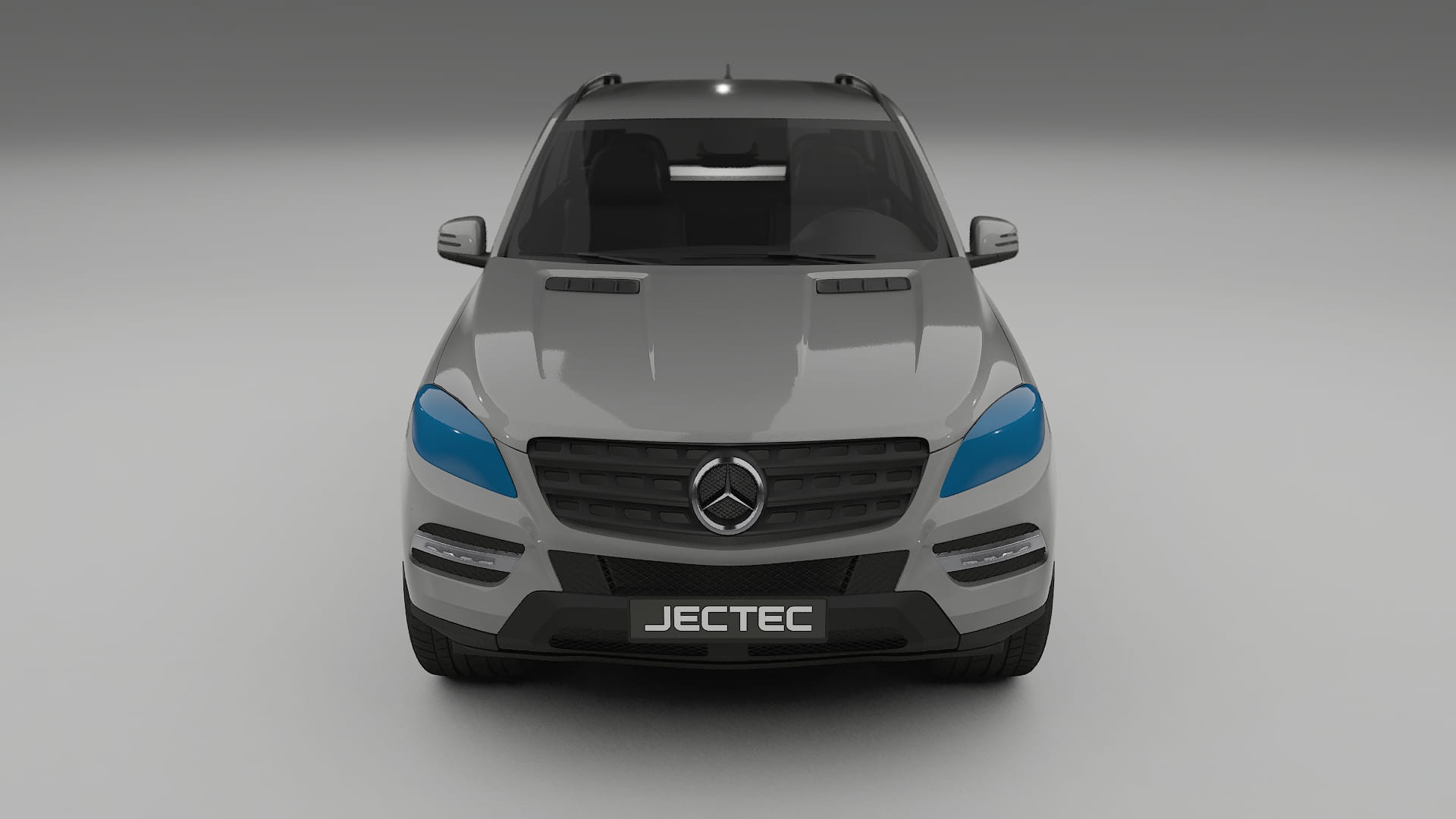 Film de Protection de Peinture Mercedes M-class W166 | CrystalGuard TPU Transparent PPF Kit de Protection Avant