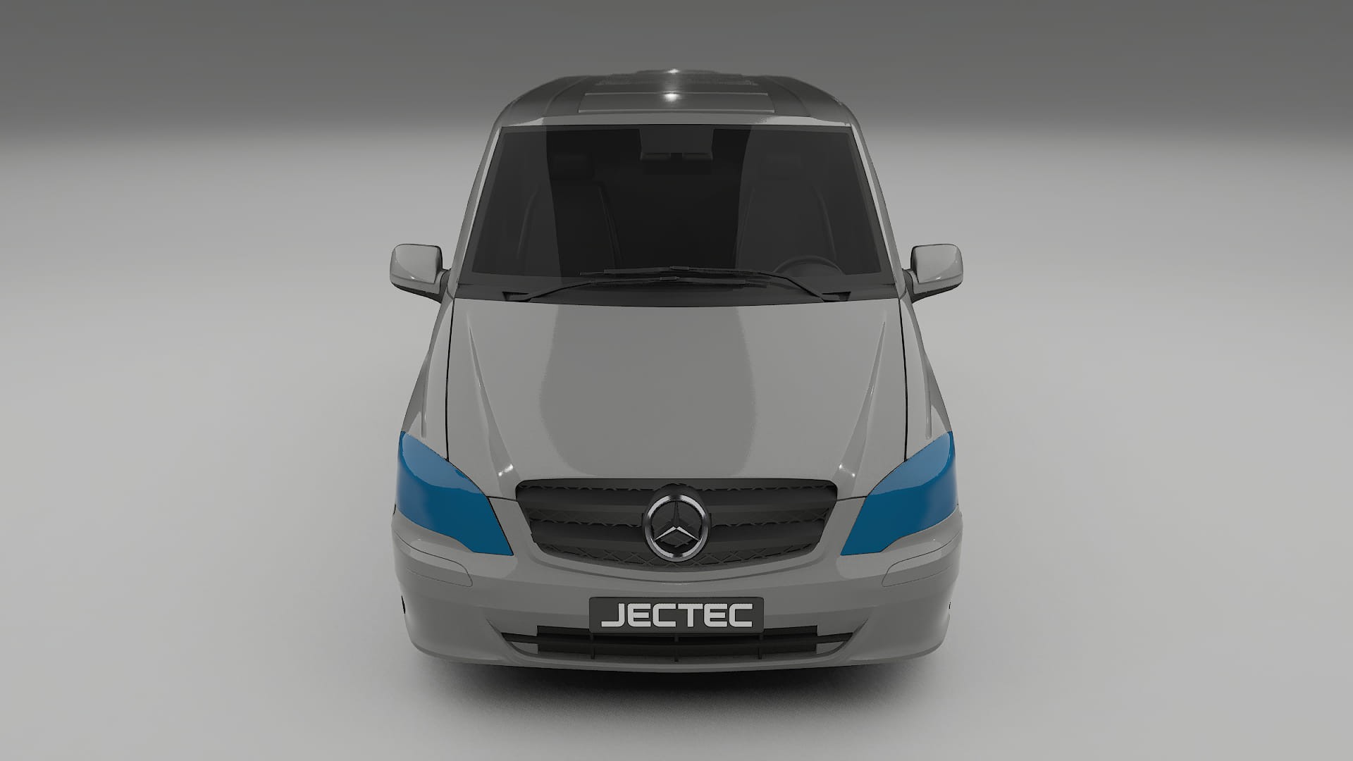 Film de Protection de Peinture Mercedes Vito Short W639 facelift LCI | CrystalGuard TPU Transparent PPF Kit de Protection Avant