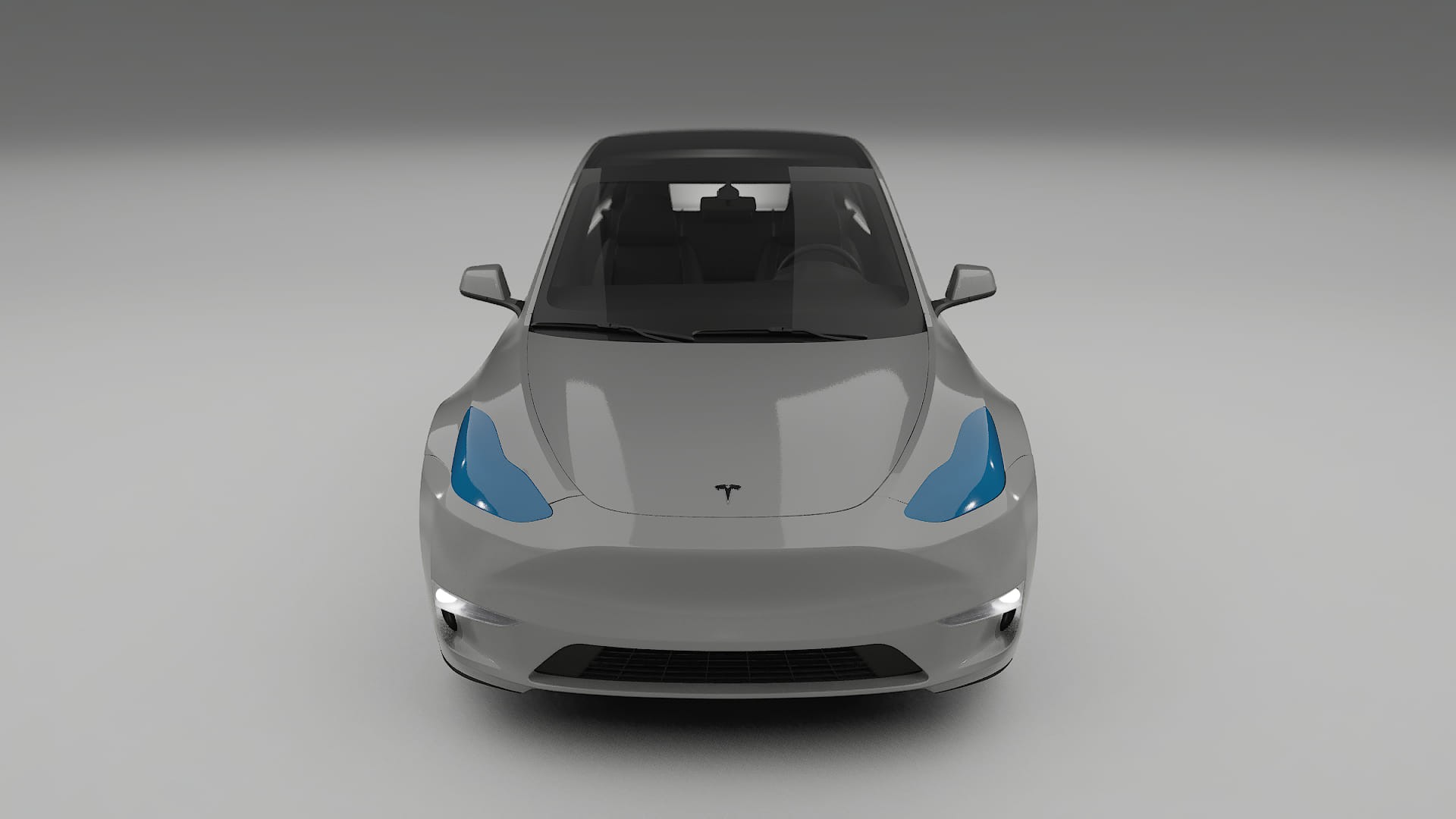 Film de Protection de Peinture Tesla Model-Y | CrystalGuard TPU Transparent PPF Kit de Protection Avant