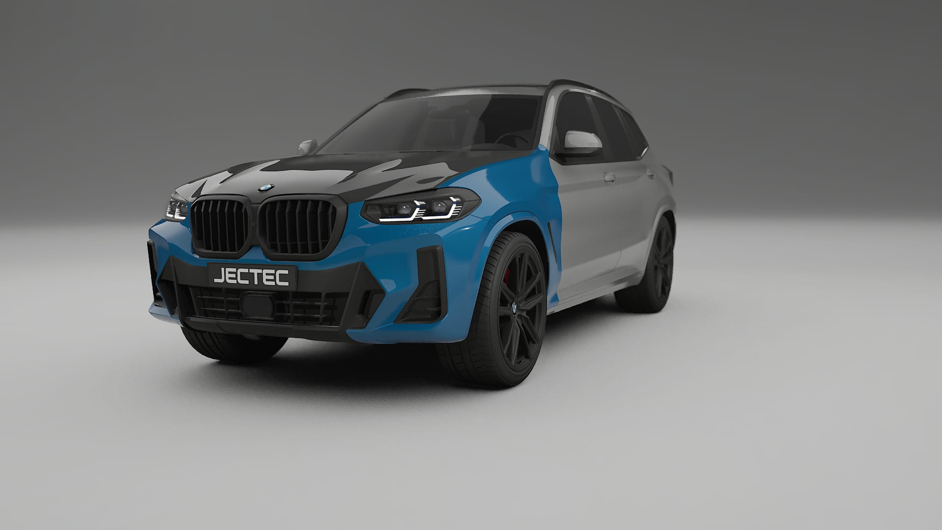 Film de Protection de Peinture BMW X3 G01 facelift | Kit Avant CrystalGuard avec Capot Carbone