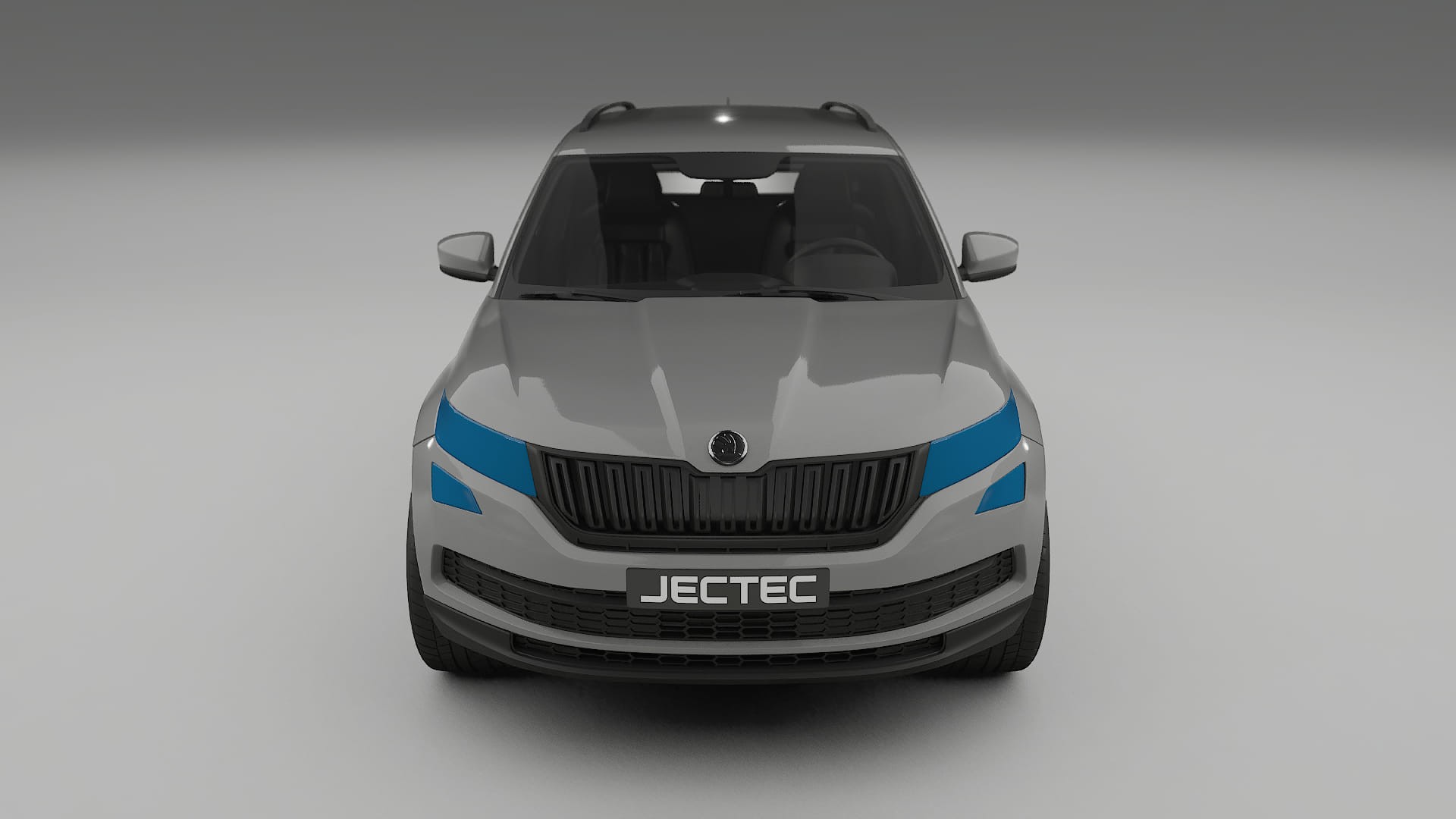 Film de Protection de Peinture Škoda Kodiaq NS7 | Kit Avant CrystalGuard avec Capot Carbone
