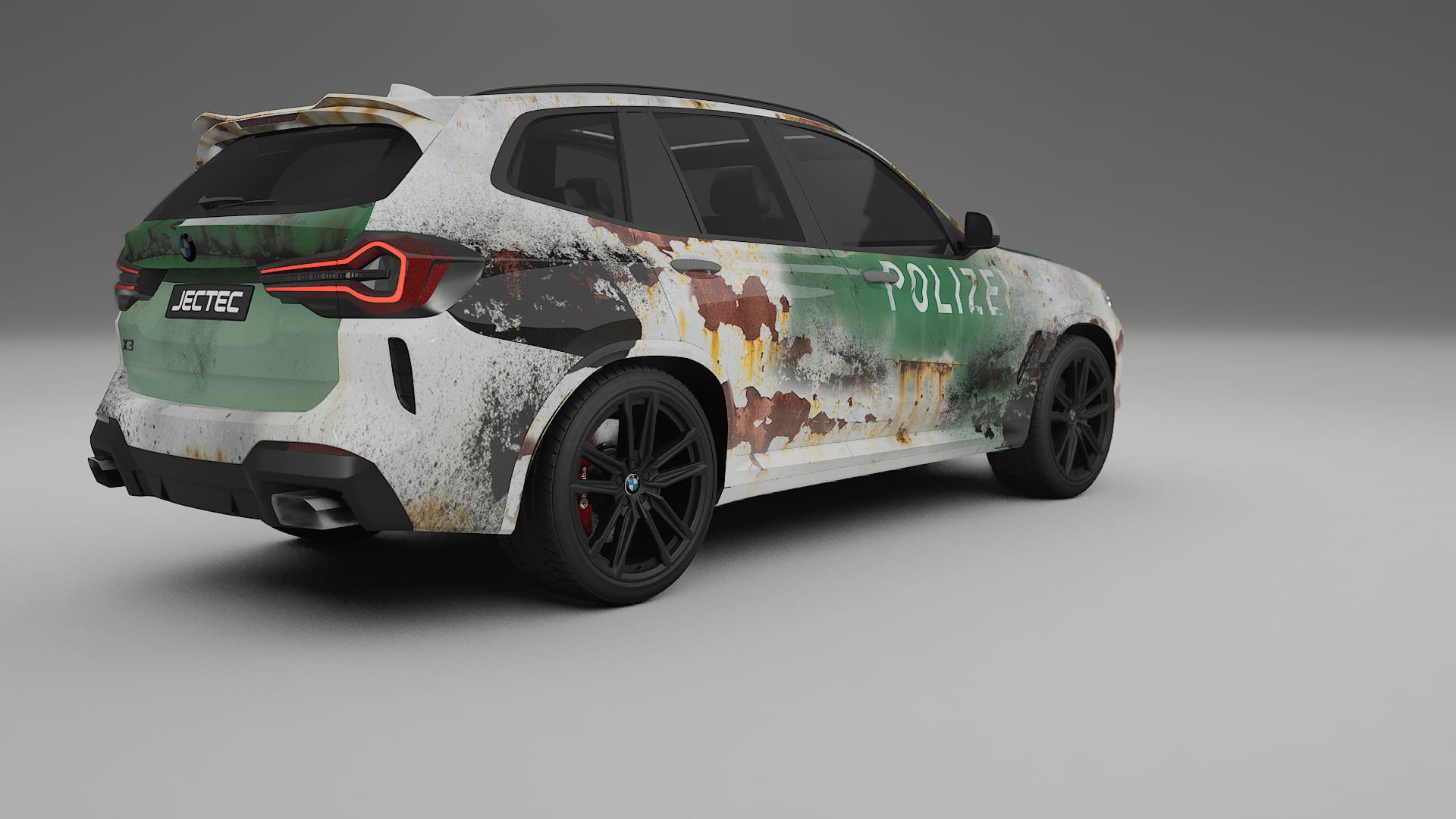 BMW X3 G01 facelift COBRA 11 – Kit Wrap PPF Design en Film Polyuréthane Imprimable