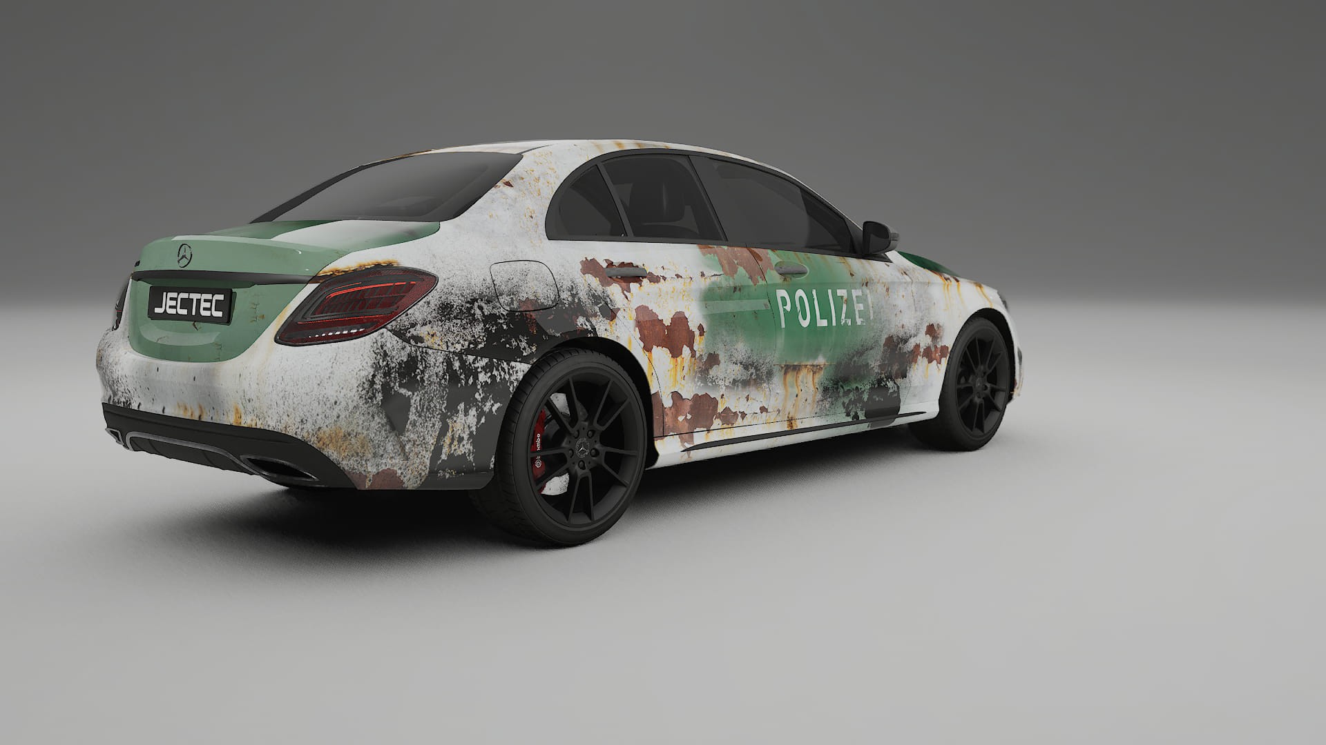 Mercedes C-class W205 AMG sedan COBRA 11 – Kit Wrap PPF Design en Film Polyuréthane Imprimable
