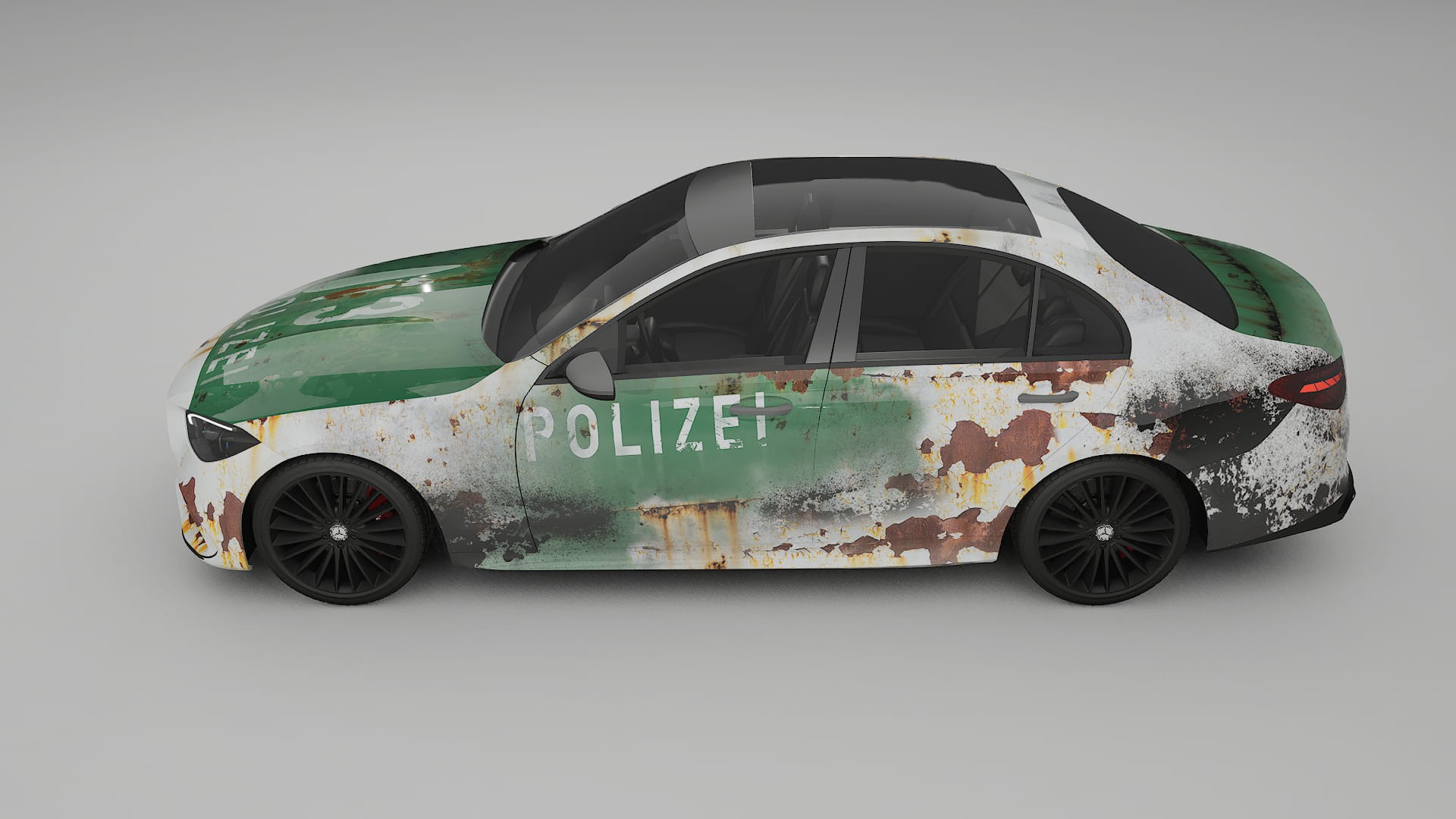 Mercedes C-class W206 COBRA 11 – Kit Wrap PPF Design en Film Polyuréthane Imprimable