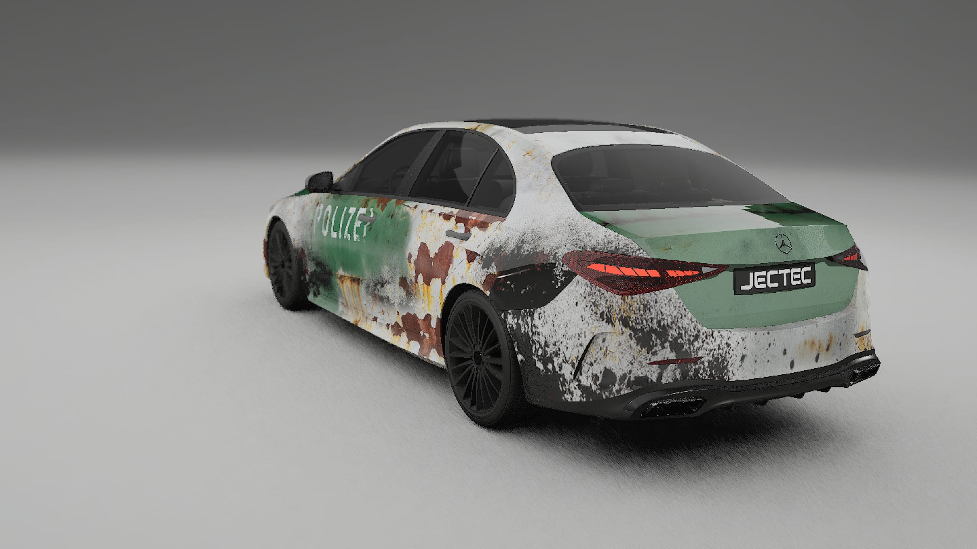 Mercedes C-class W206 COBRA 11 – Kit Wrap PPF Design en Film Polyuréthane Imprimable