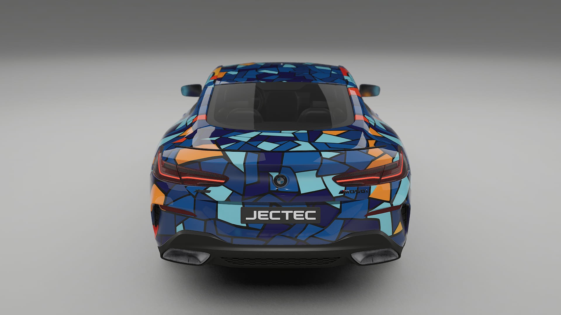 BMW 850 G15 BARCELONA – Kit Wrap PPF Design en Film Polyuréthane Imprimable