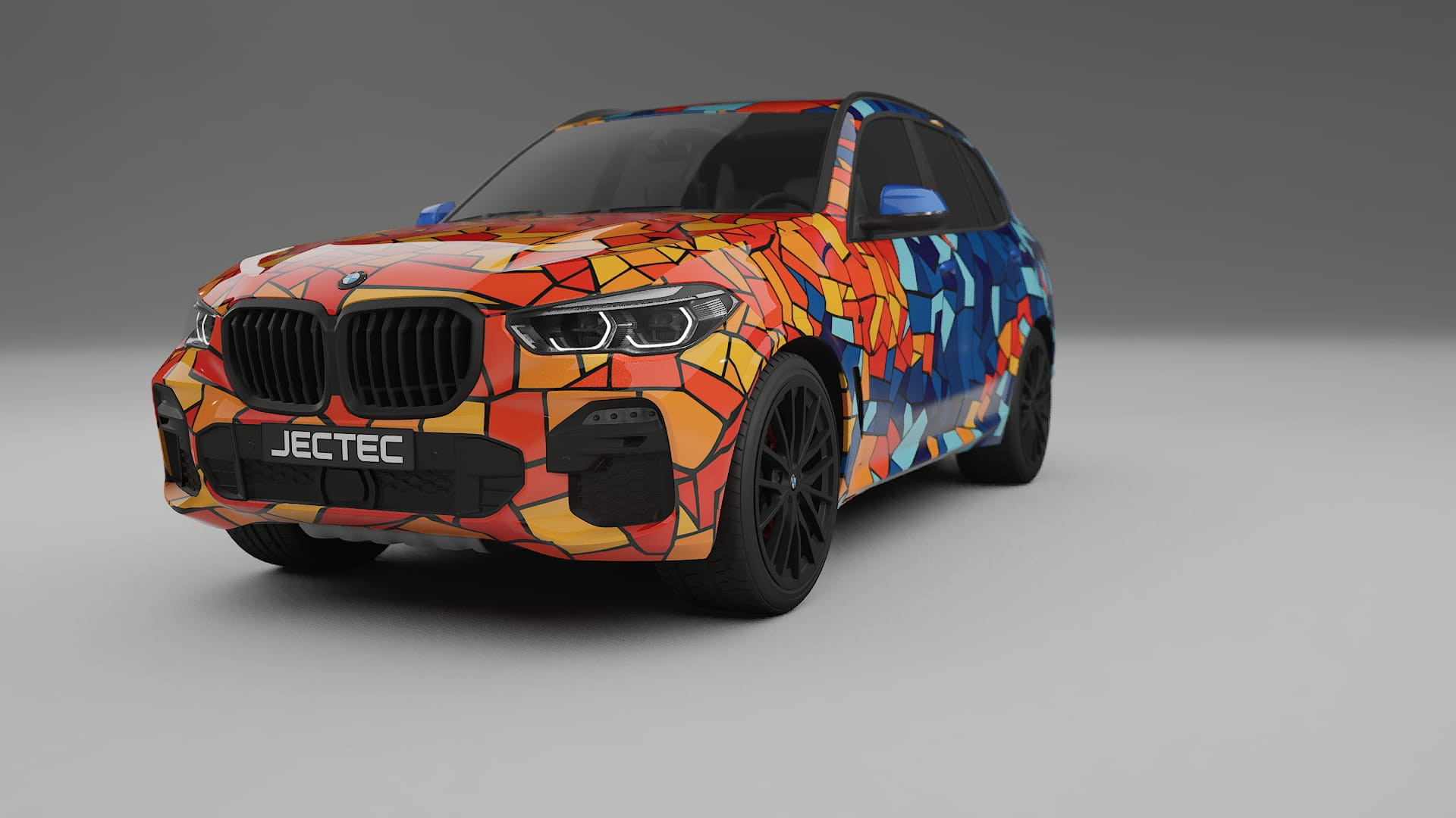 BMW X5 G05 M-Sport BARCELONA Designed Wrap PPF Kit – Printable Polyurethane Film