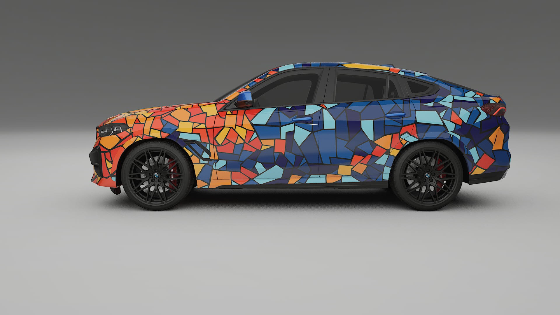 BMW X6 F96 Competition BARCELONA Designed Wrap PPF Kit – Printable Polyurethane Film