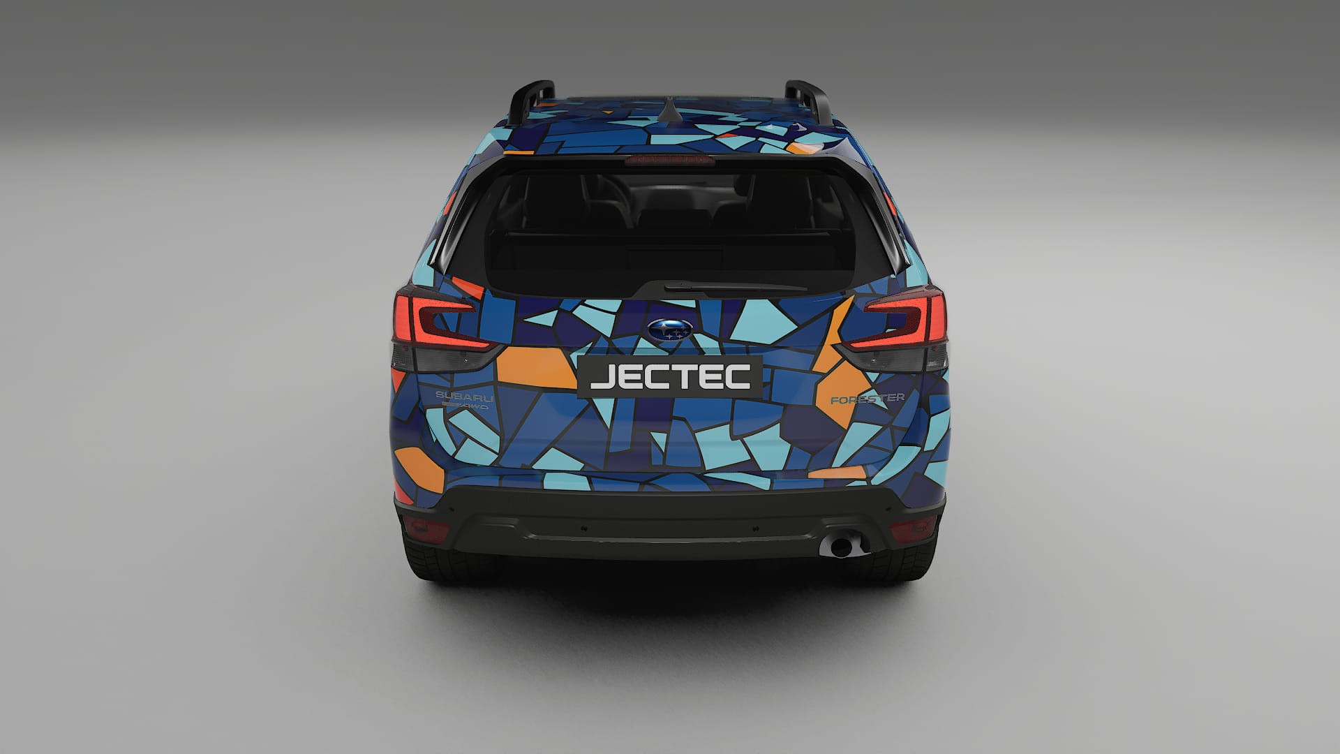 Subaru Forester V SK facelift LCI BARCELONA Designed Wrap PPF Kit – Printable Polyurethane Film