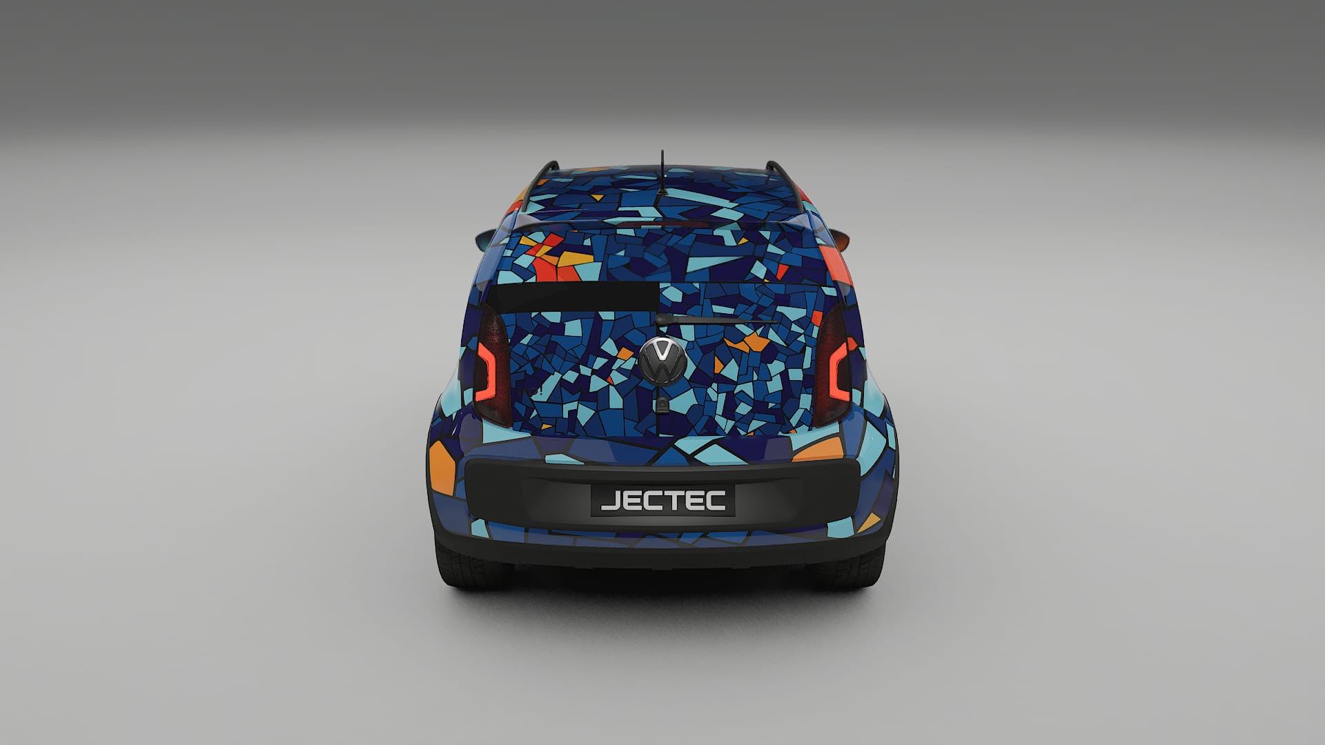 VW Cross Up BARCELONA – Kit Wrap PPF Design en Film Polyuréthane Imprimable