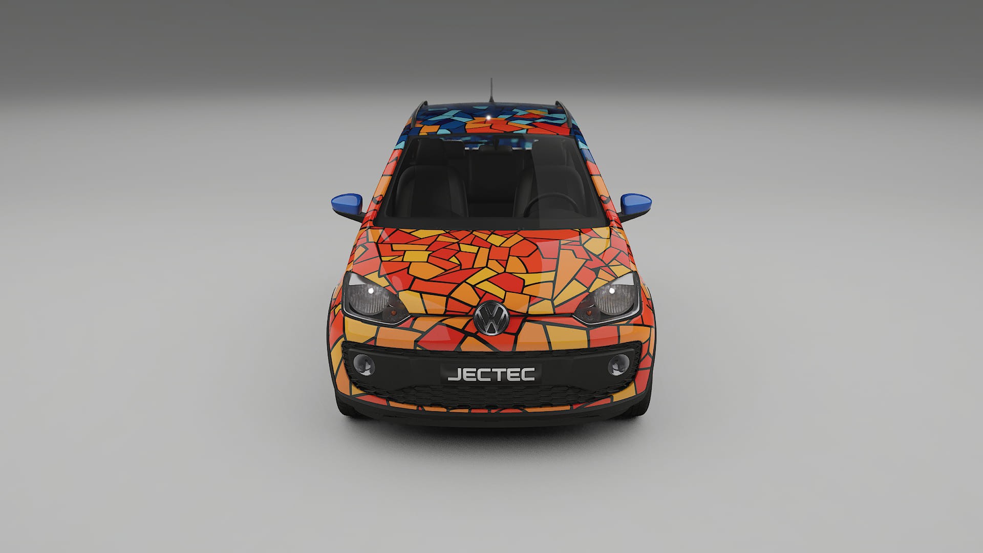 VW Cross Up BARCELONA – Kit Wrap PPF Design en Film Polyuréthane Imprimable