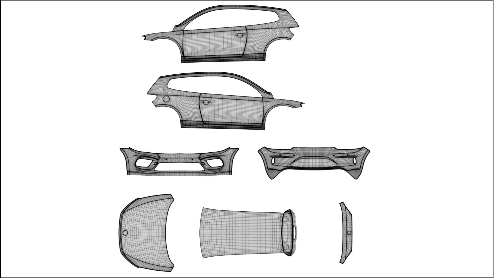 VW Scirocco R III BARCELONA – Kit Wrap PPF Design en Film Polyuréthane Imprimable
