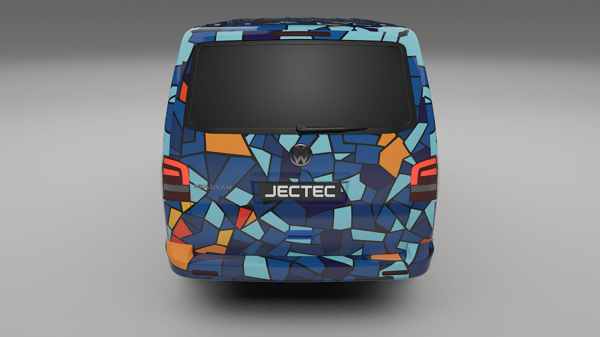 VW Transporter T5 Caravelle BARCELONA – Kit Wrap PPF Design en Film Polyuréthane Imprimable
