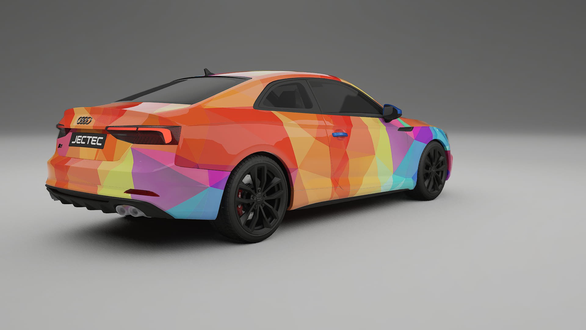 Audi S5 B9 prefacelift pre-LCI VECTOR VIBE – Kit Wrap PPF Design en Film Polyuréthane Imprimable