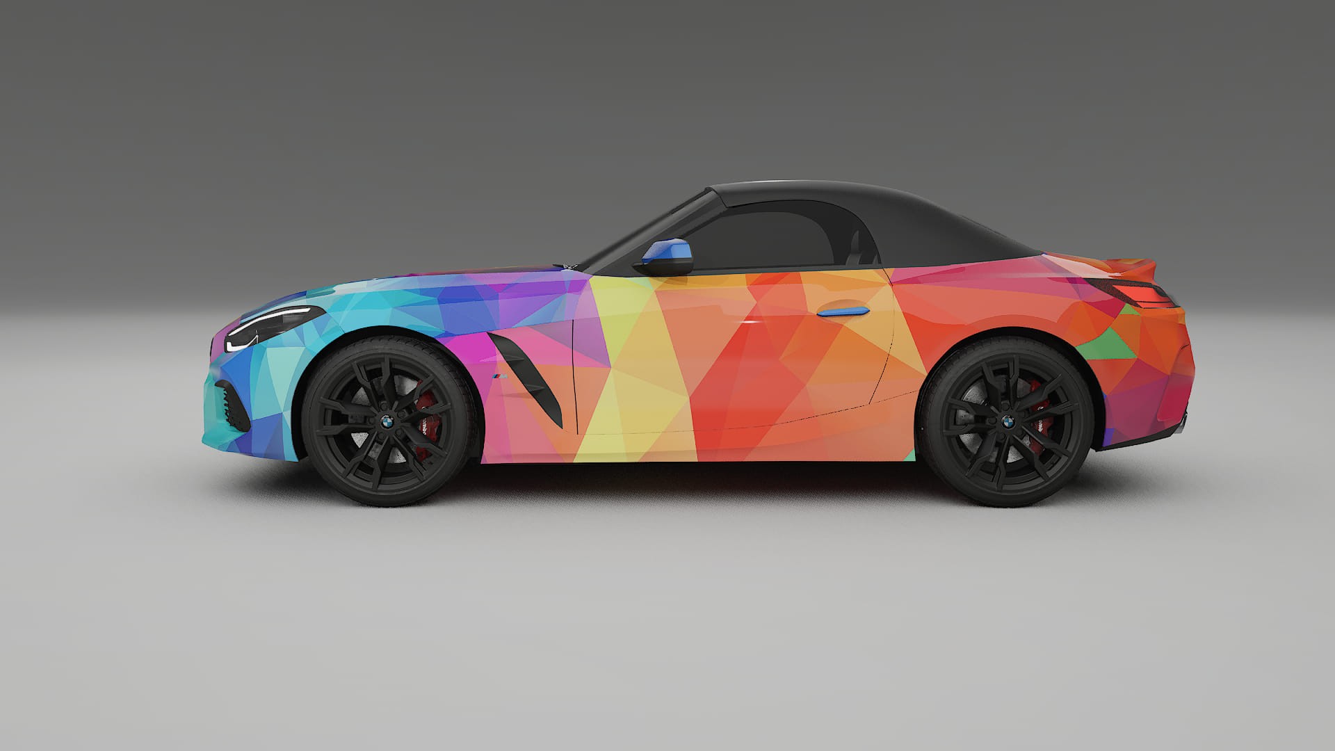 BMW Z4 G29 M40i First edition roadster VECTOR VIBE – Kit Wrap PPF Design en Film Polyuréthane Imprimable