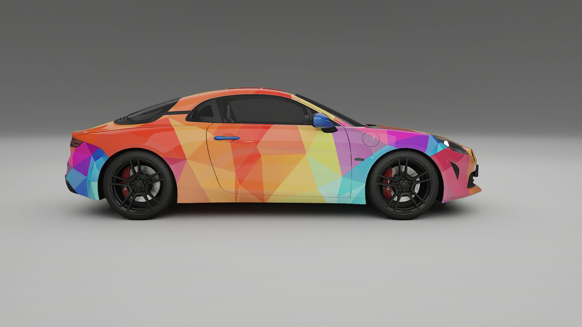 Renault Alpine A110 VECTOR VIBE – Kit Wrap PPF Design en Film Polyuréthane Imprimable
