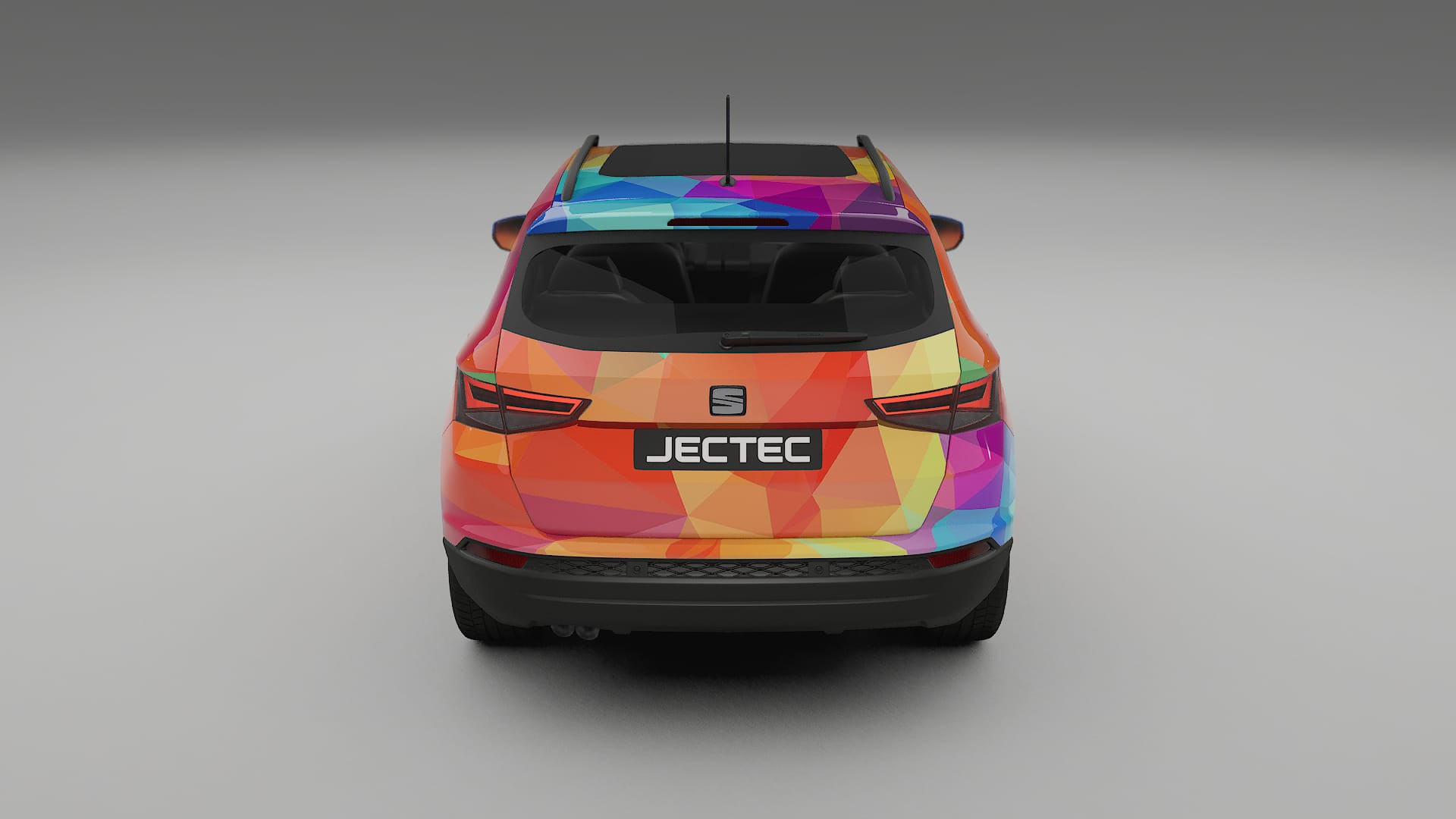 Seat Ateca KH7 VECTOR VIBE – Kit Wrap PPF Design en Film Polyuréthane Imprimable