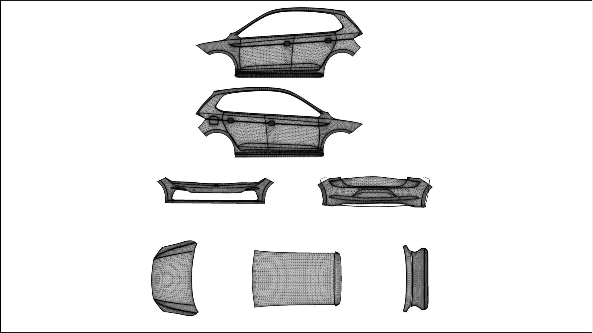 VW Polo GTI VI VECTOR VIBE – Kit Wrap PPF Design en Film Polyuréthane Imprimable