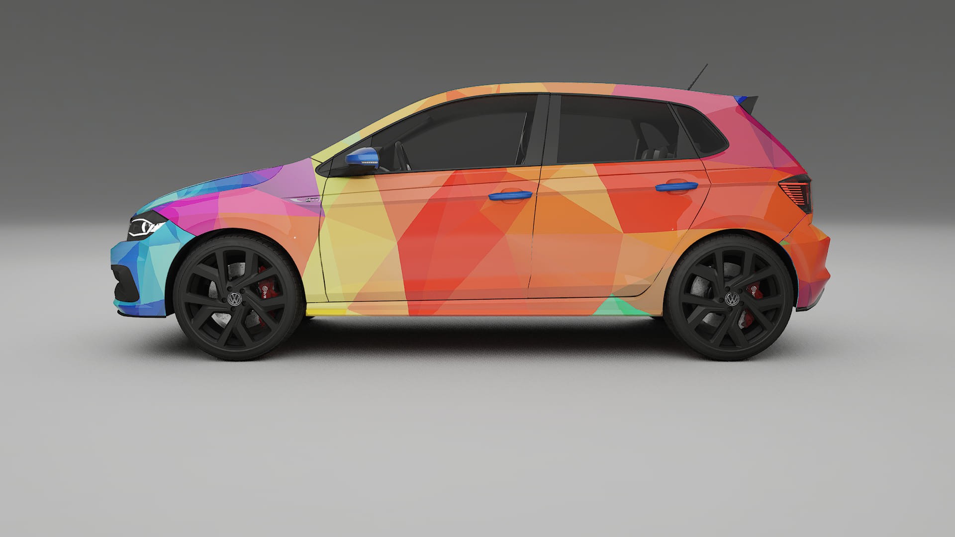 VW Polo GTI VI VECTOR VIBE – Kit Wrap PPF Design en Film Polyuréthane Imprimable