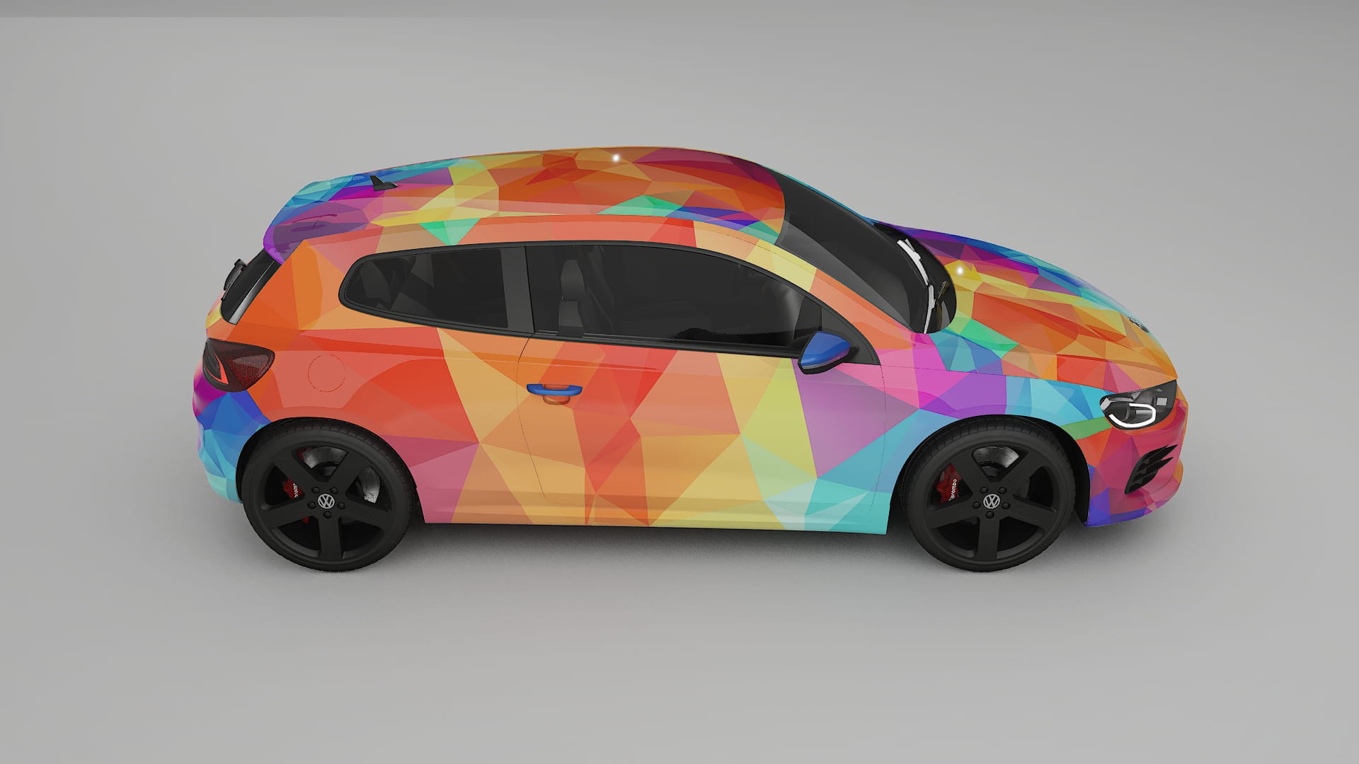 VW Scirocco R III VECTOR VIBE – Kit Wrap PPF Design en Film Polyuréthane Imprimable