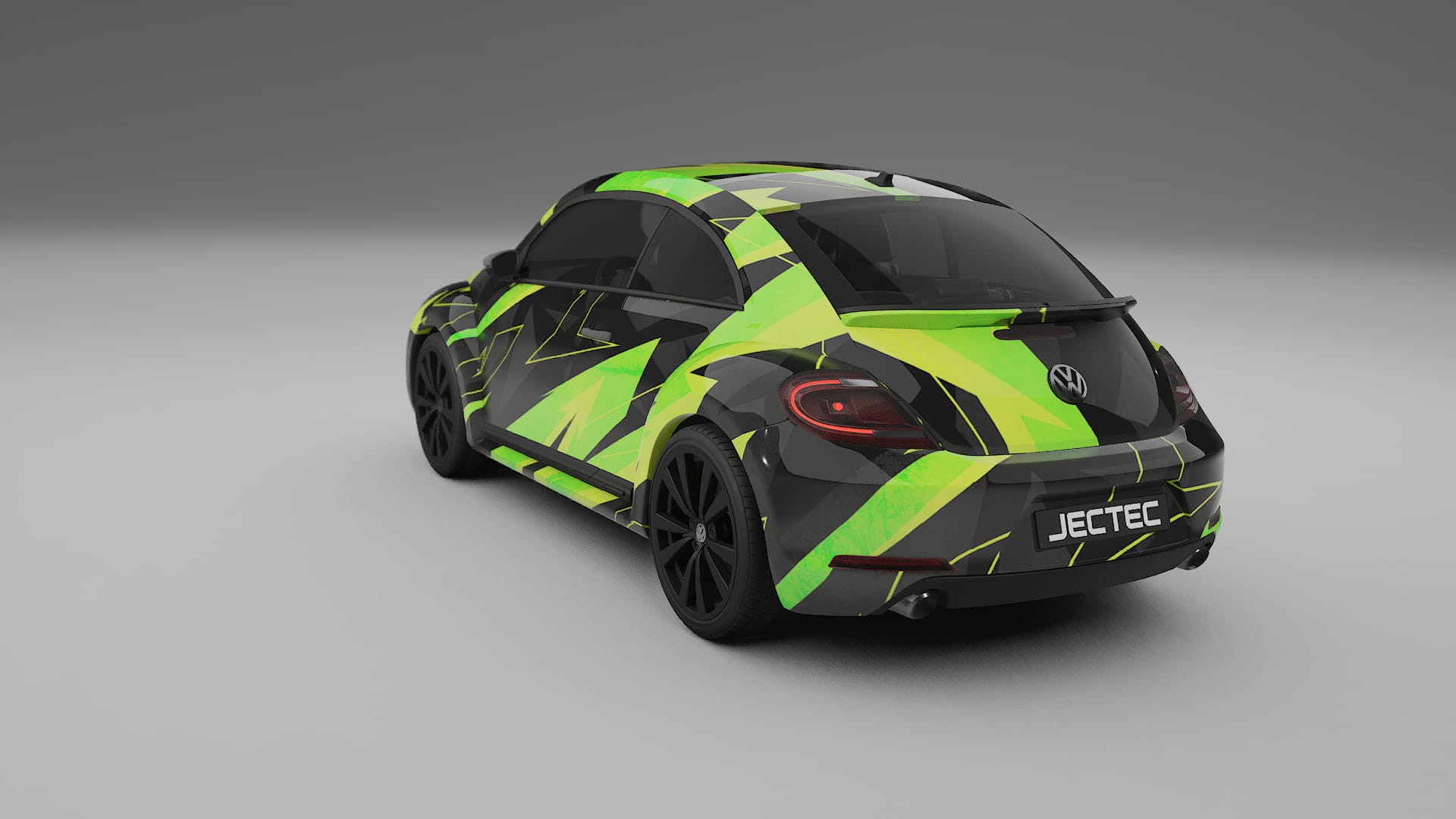 VW Beetle A5 prefacelift pre-LCI NINJA TURTLES – Kit Wrap PPF Design en Film Polyuréthane Imprimable