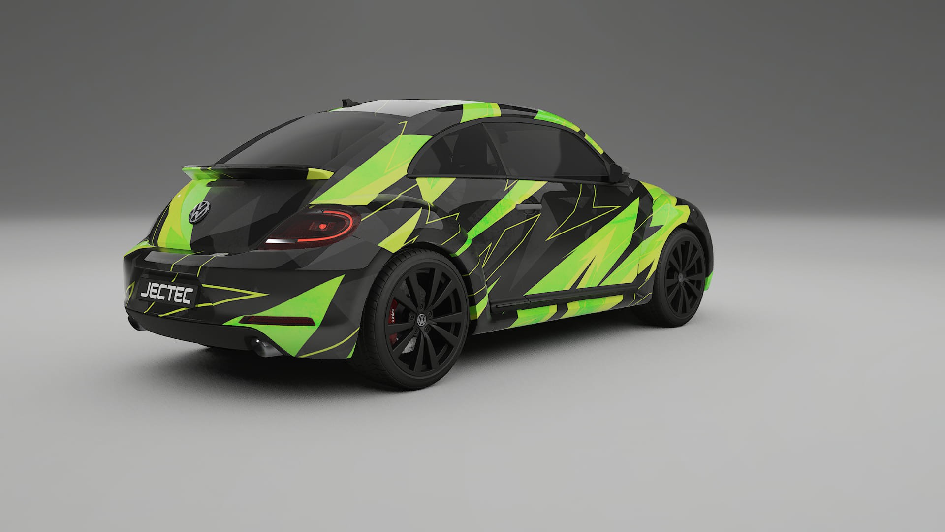VW Beetle A5 prefacelift pre-LCI NINJA TURTLES – Kit Wrap PPF Design en Film Polyuréthane Imprimable